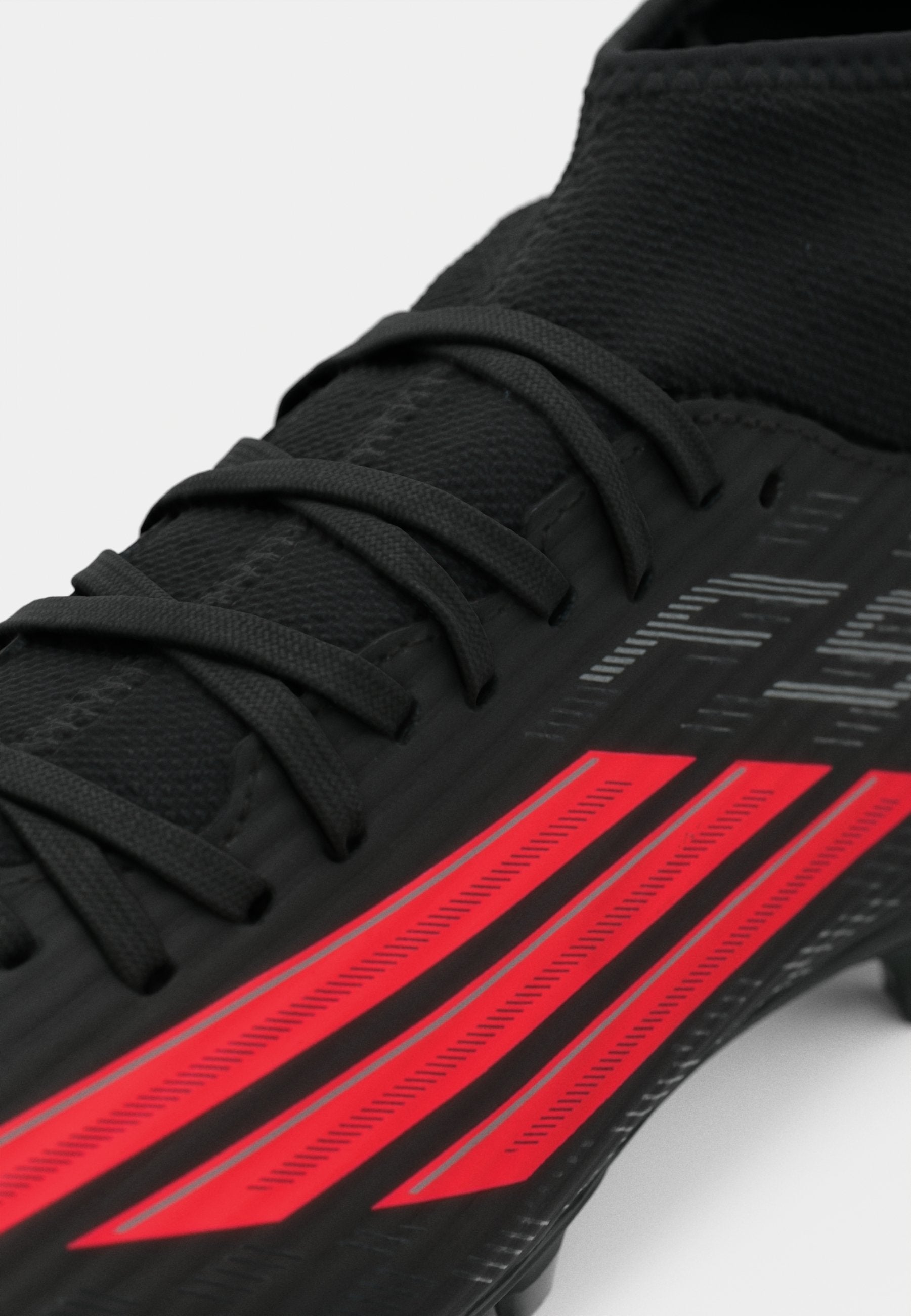 F50 CLUB MID CUT FIRM GROUND MULTI GROUND UNISEX - Football boots artificial grass - core black/lucid red