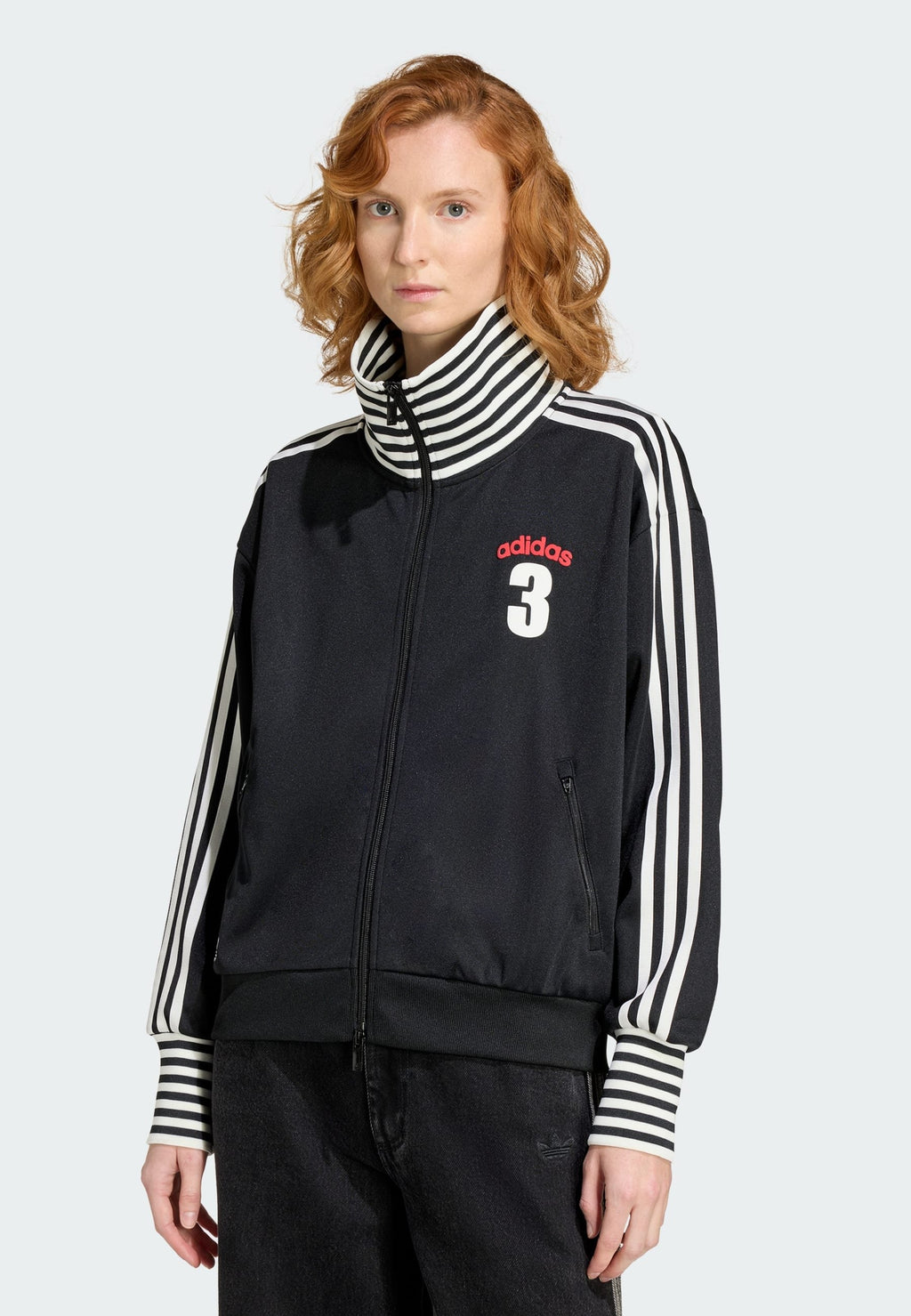 VINTAGE - Zip-up sweatshirt - black