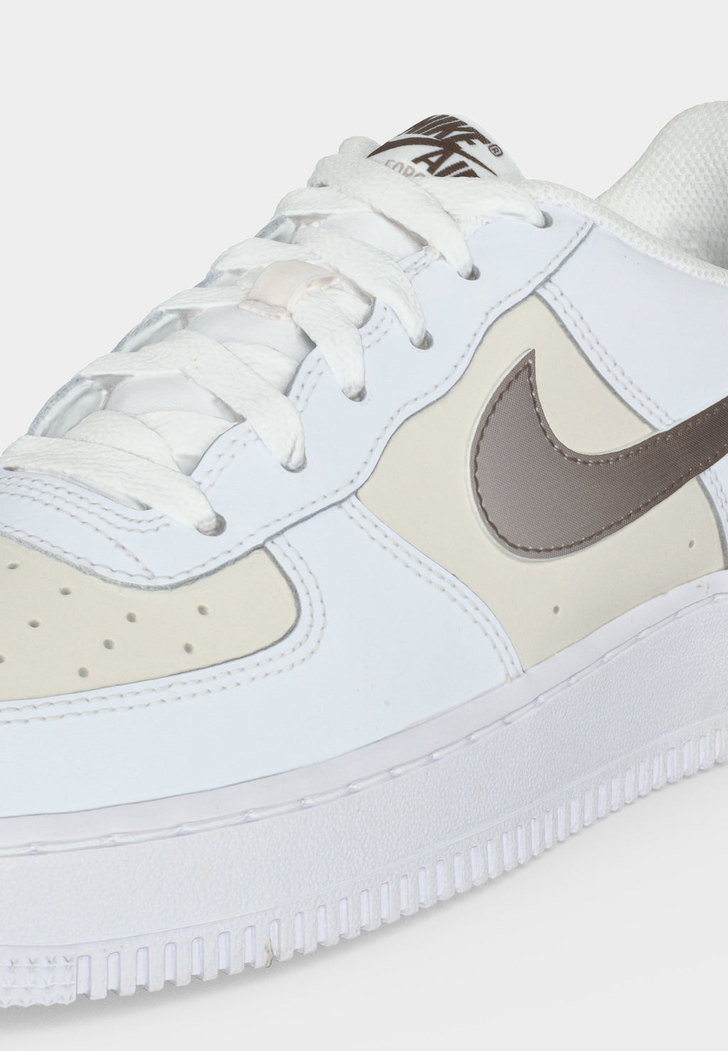 AIR FORCE 1 SE SUMMER SPORT - Trainers - white/college grey/baroque brown/phantom