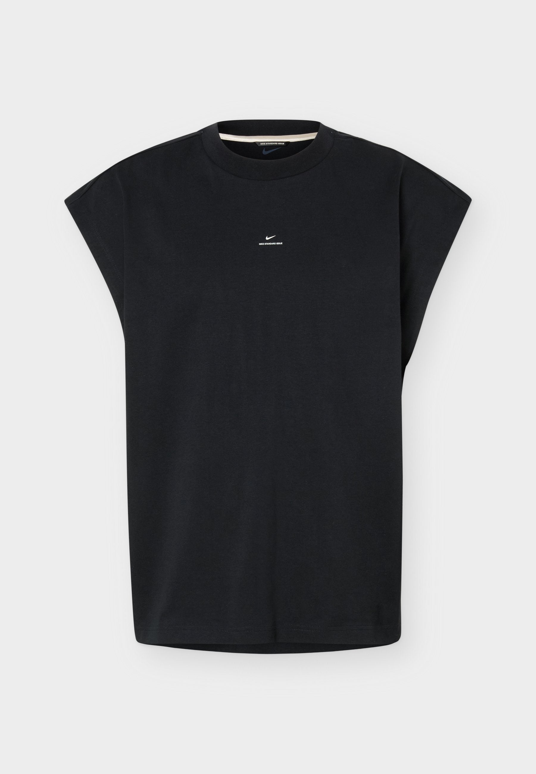 STANDARD ISSUE GM SLEEVELESS TOP - Sports T-shirt - black/pale ivory
