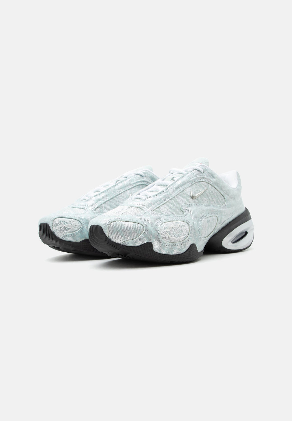 AIR MAX MUSE - Baskets - blanc/argenté métallisé/noir