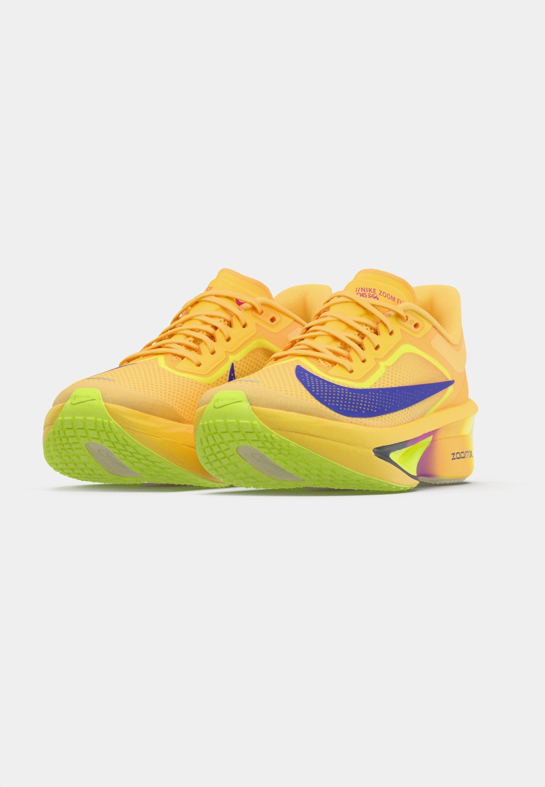 ZOOM FLY  - Road running shoes - citron pulse/indigo burst/volt ice/hyper violet/blue void/alabaster