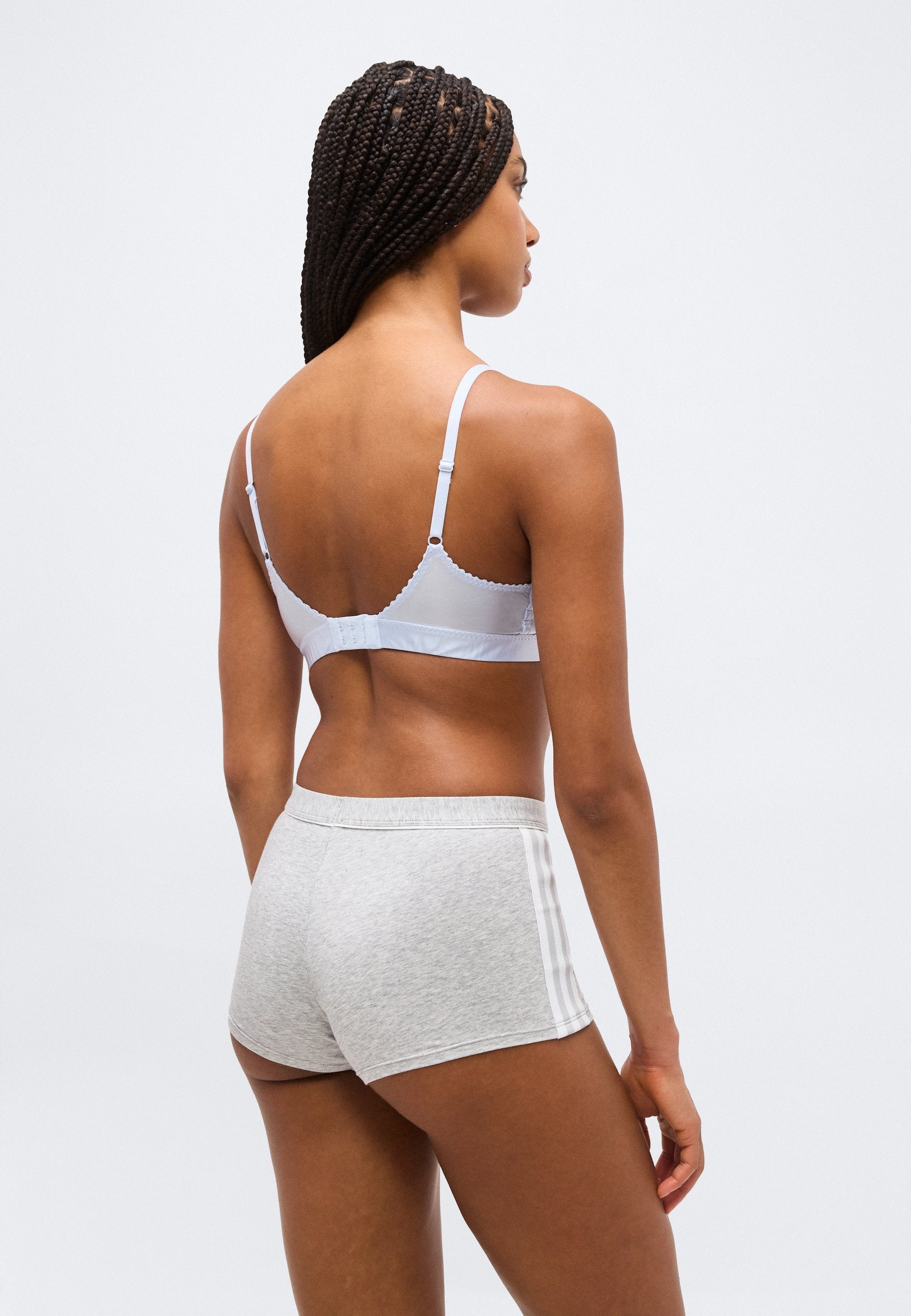 Boyshorts - heather grey