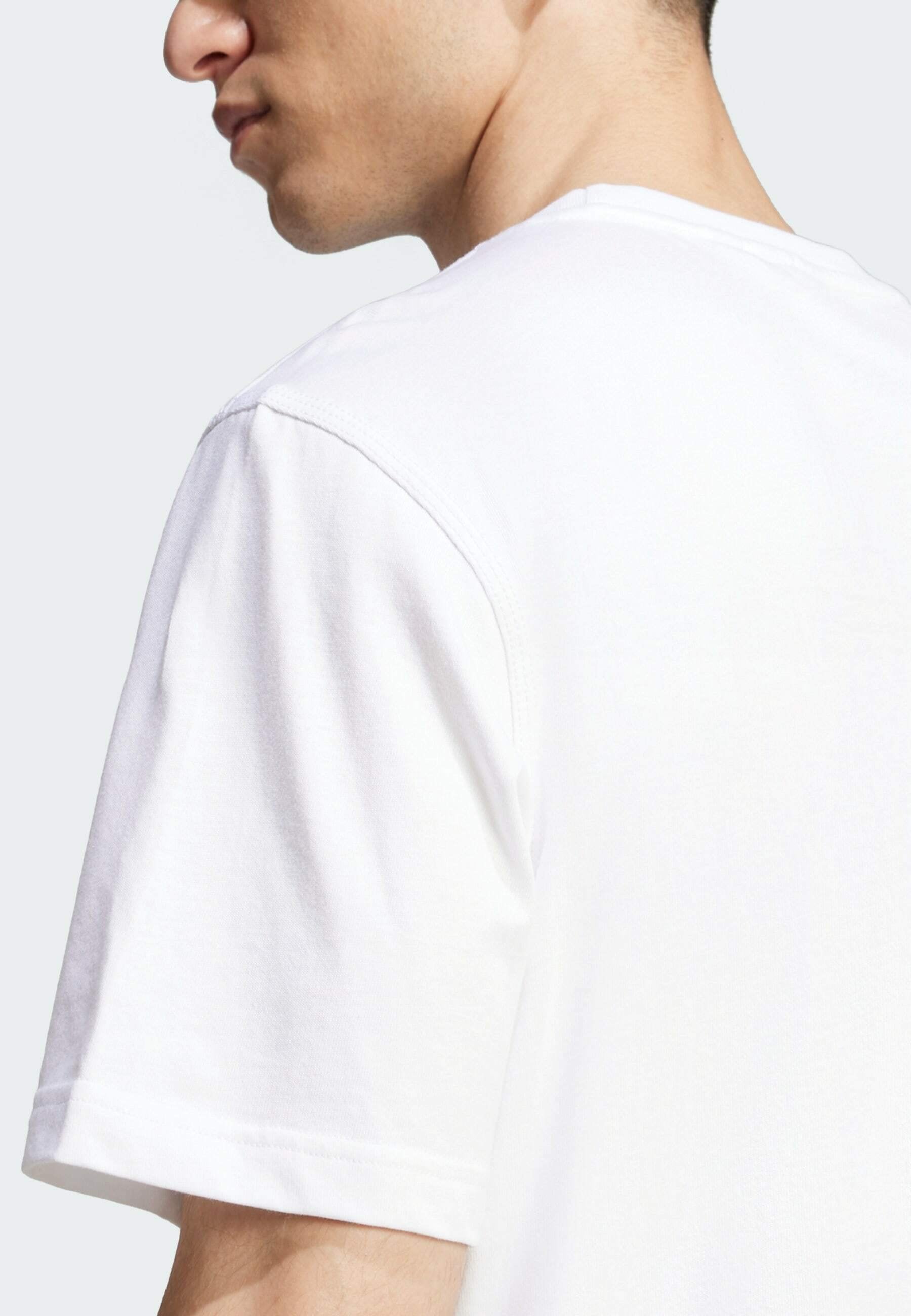 TREFOIL ESS TEE - Basic T-shirt - white