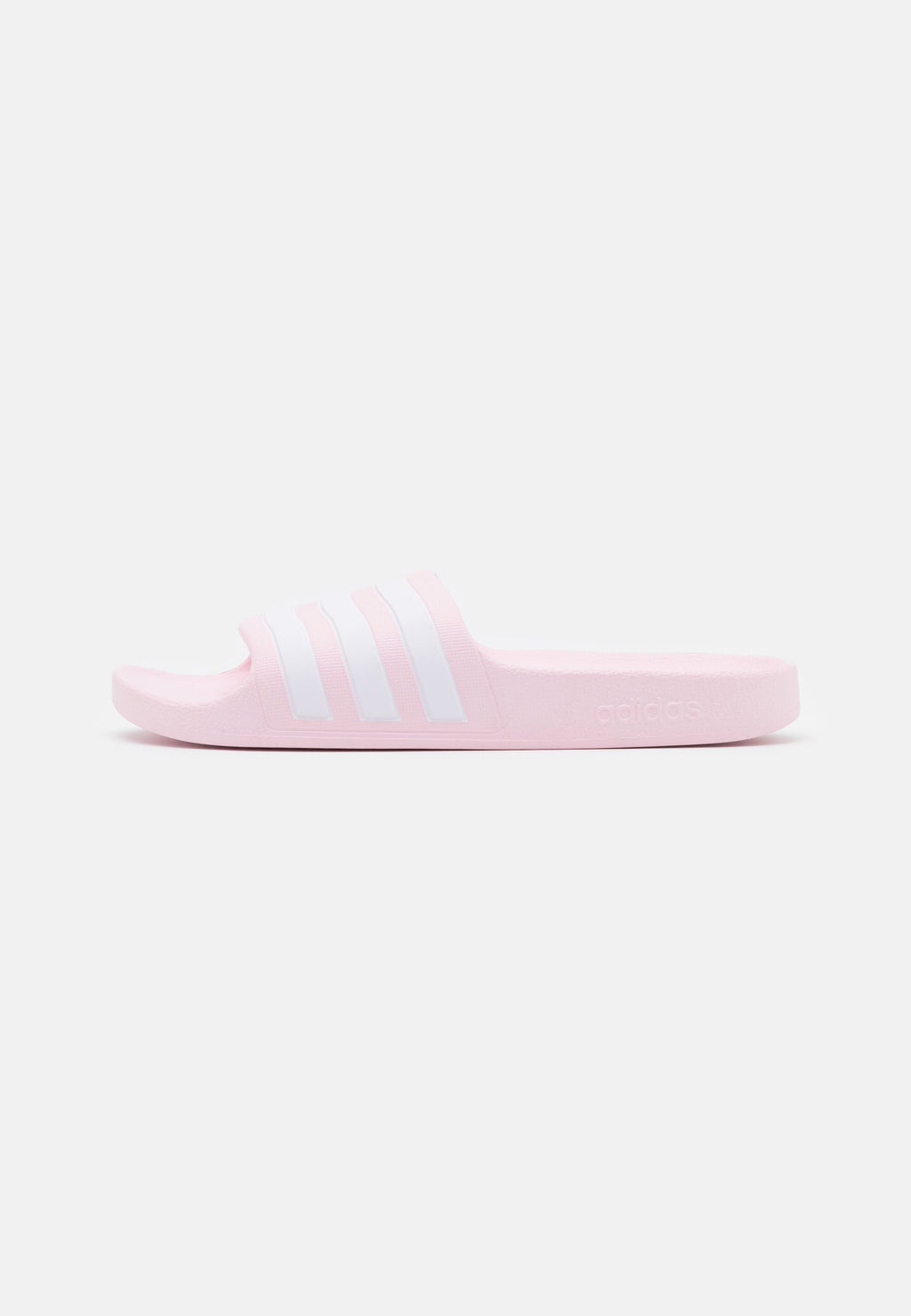 ADILETTE AQUA KIDS - Pool slides - clear pink/footwear white