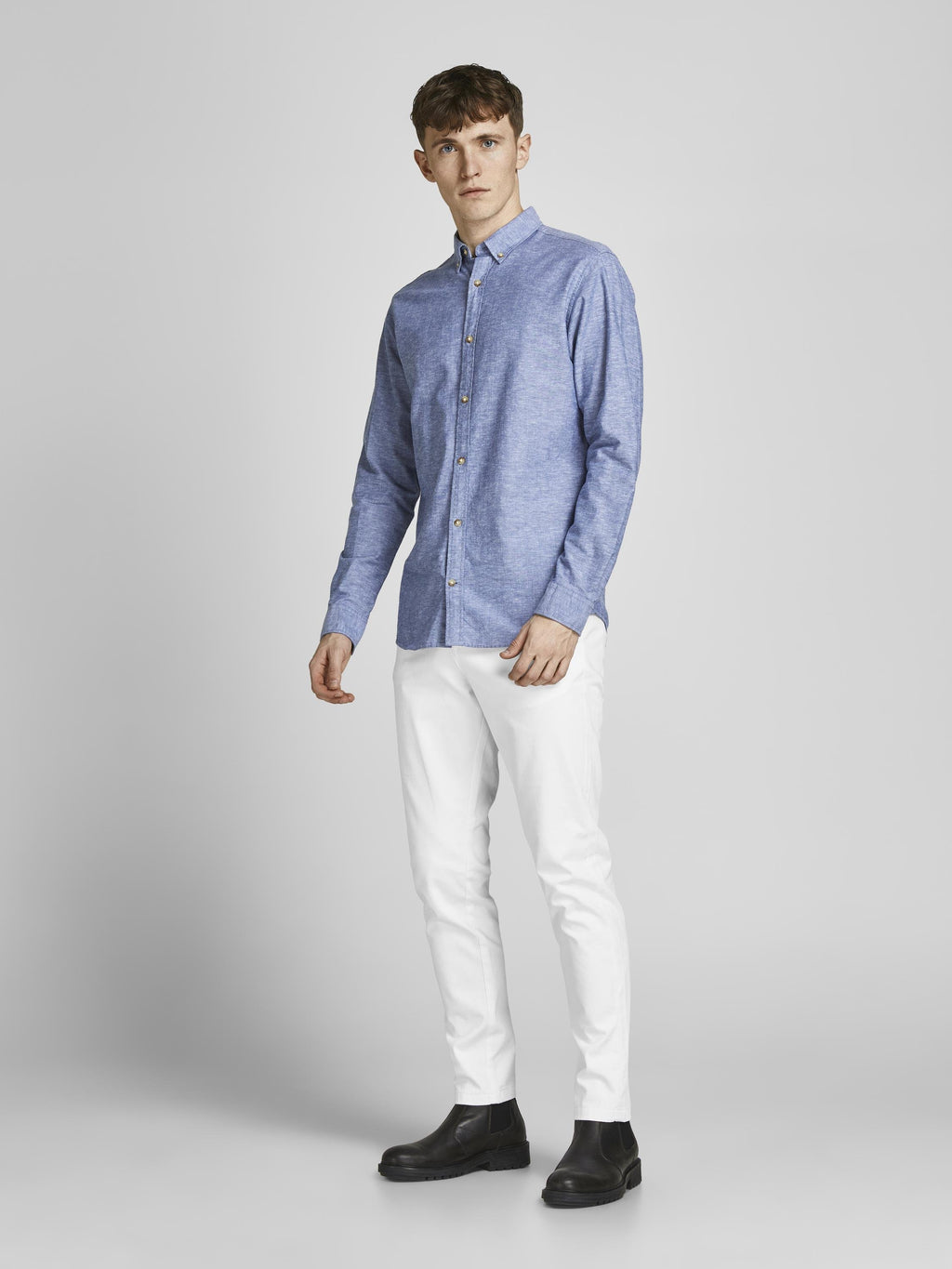 JPSTMARCO JJBOWIE - Chinos - white