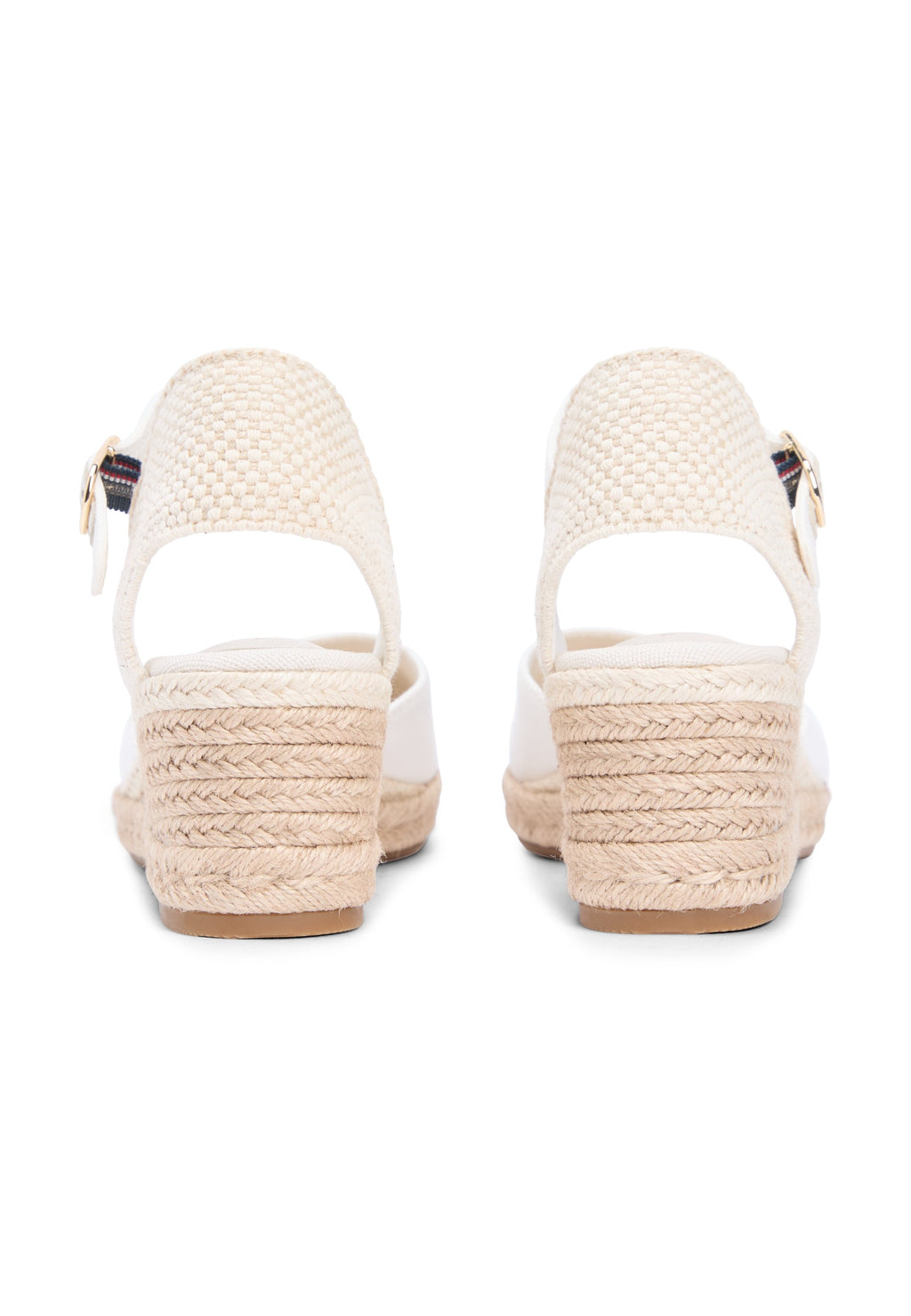 MID WEDGE ESPAD CLOSED TOE - Espadrilles - ecru