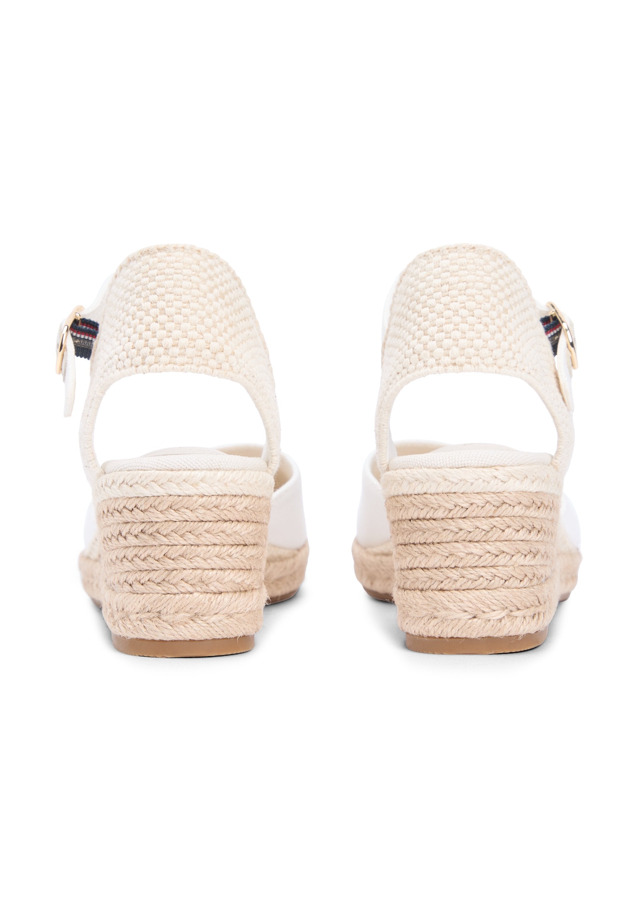 MID WEDGE ESPAD CLOSED TOE - Espadrilles - ecru