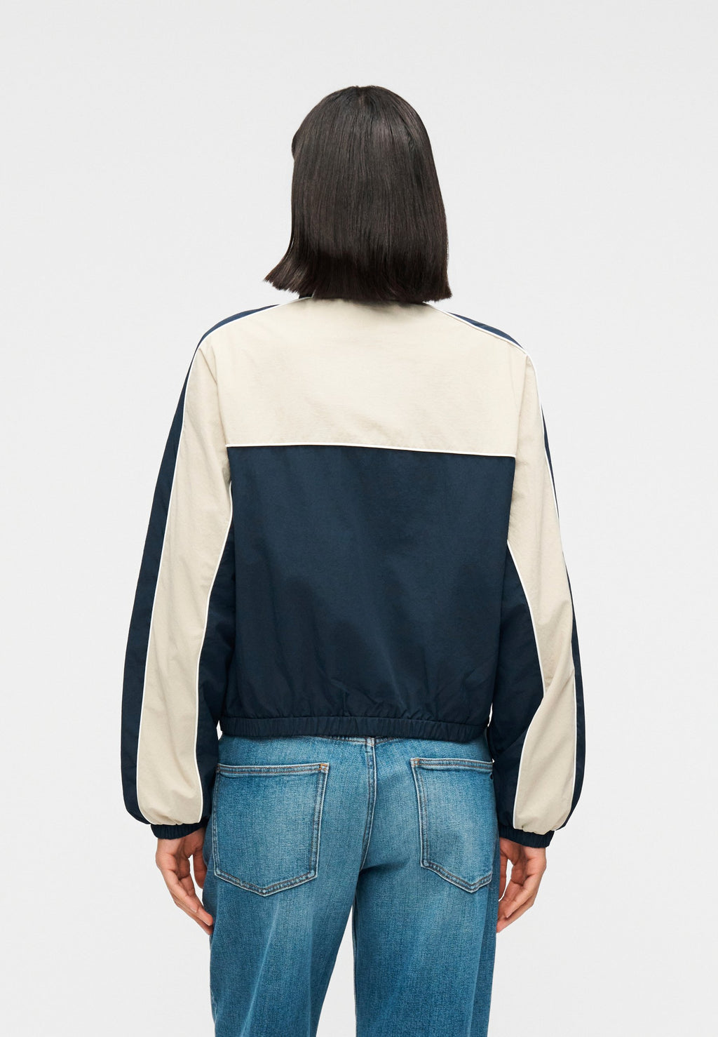 PIPING JACKET - Summer jacket - dark night navy