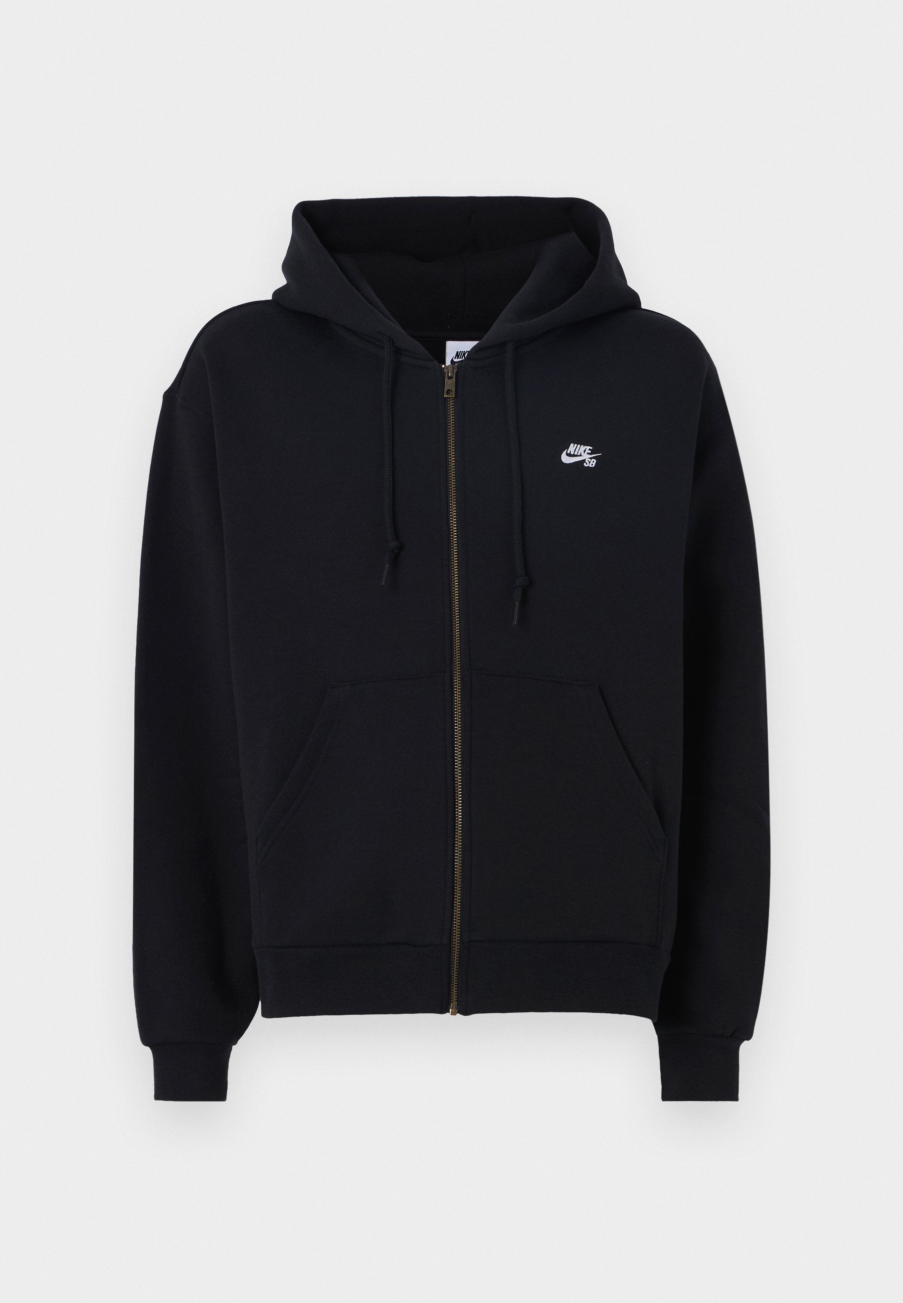 LOGO - Zip-up sweatshirt - black