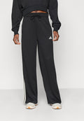 STADIUM MESH - Tracksuit bottoms - black/off white/crystal linen