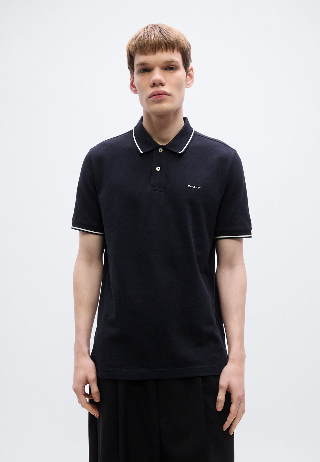 TIPPING - Polo shirt - black