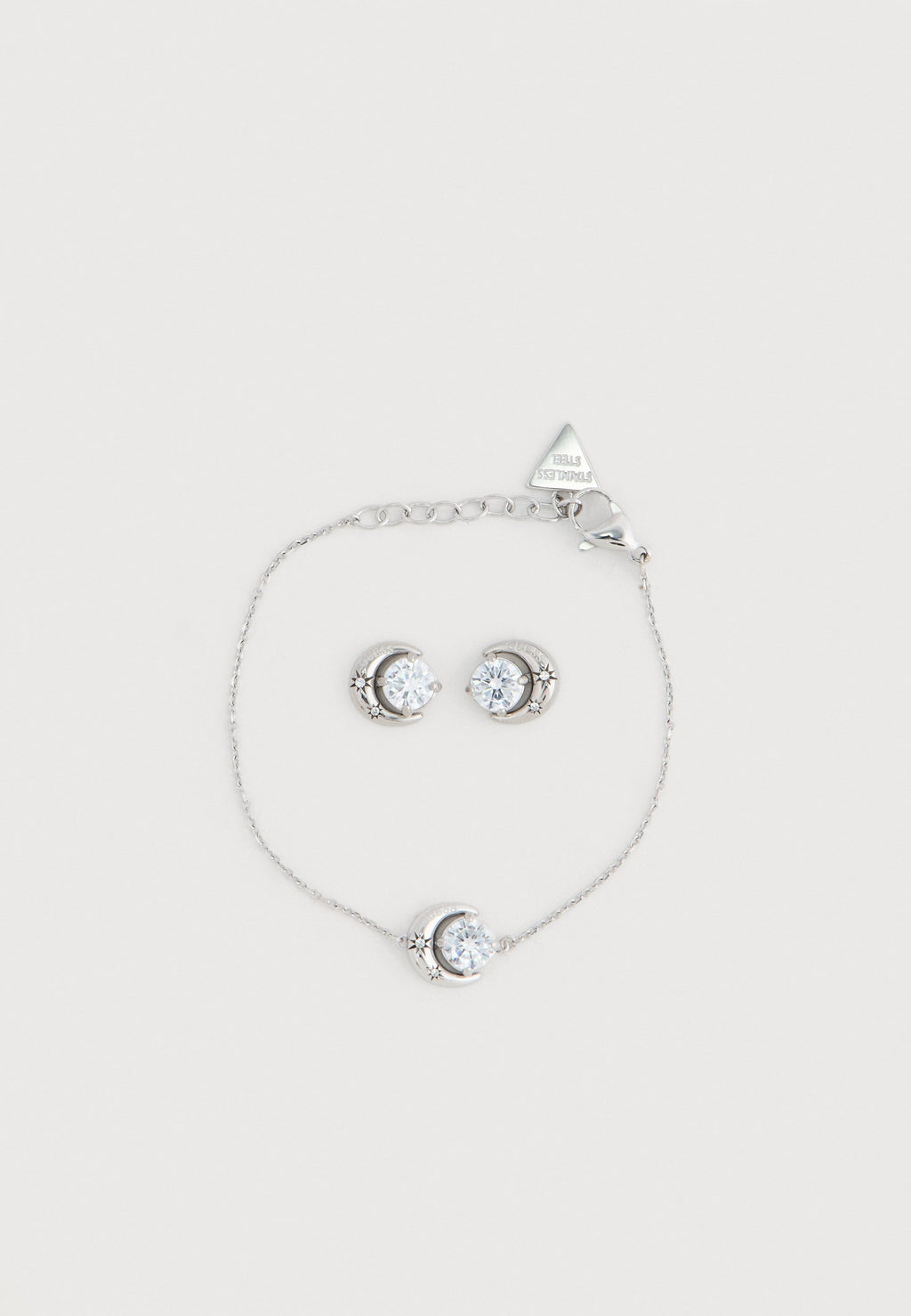 AURORA SET - Earrings - silver-coloured