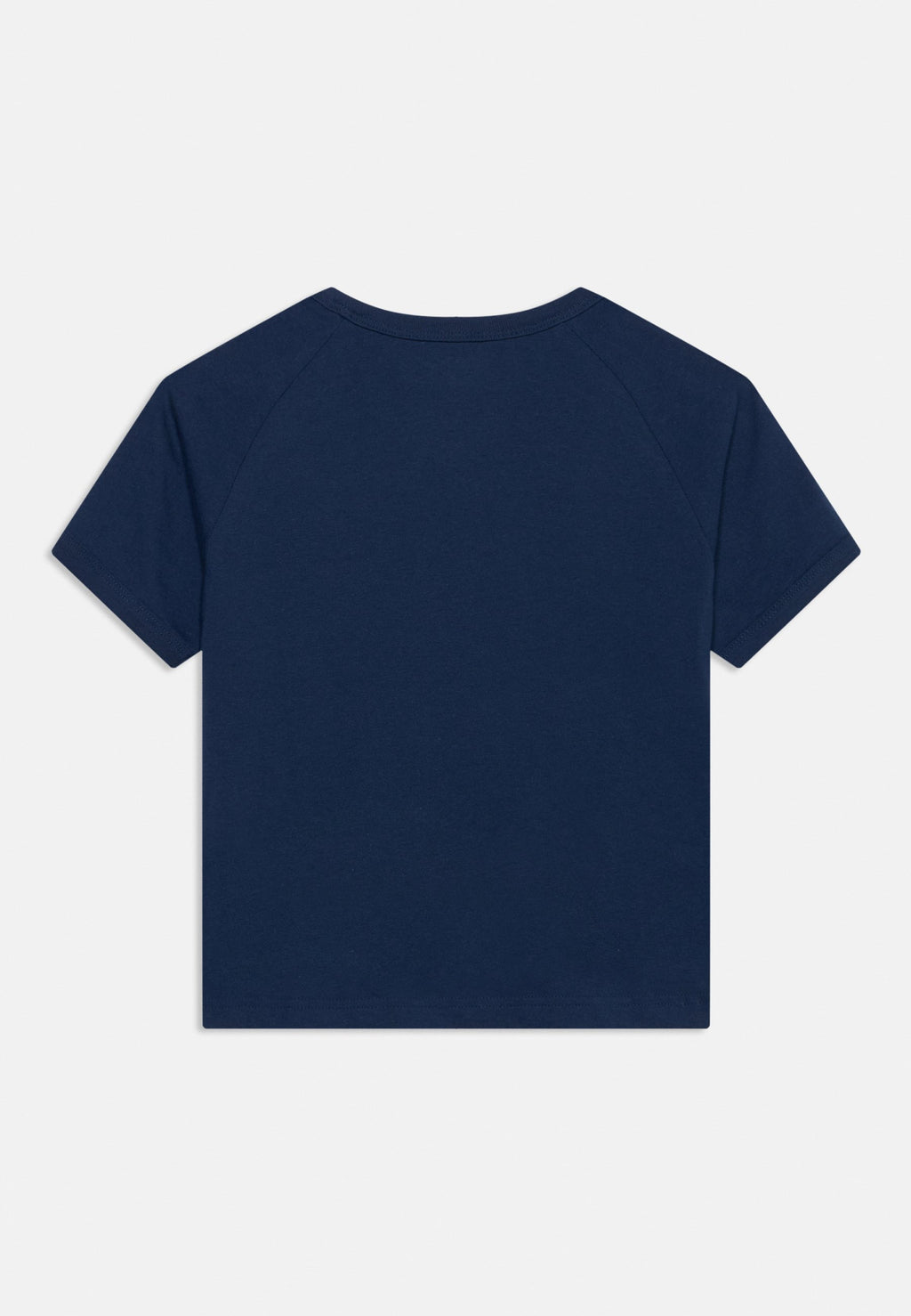 3 STRIPE TEE UNISEX - Baskılı Tişört - gece indigo/beyaz