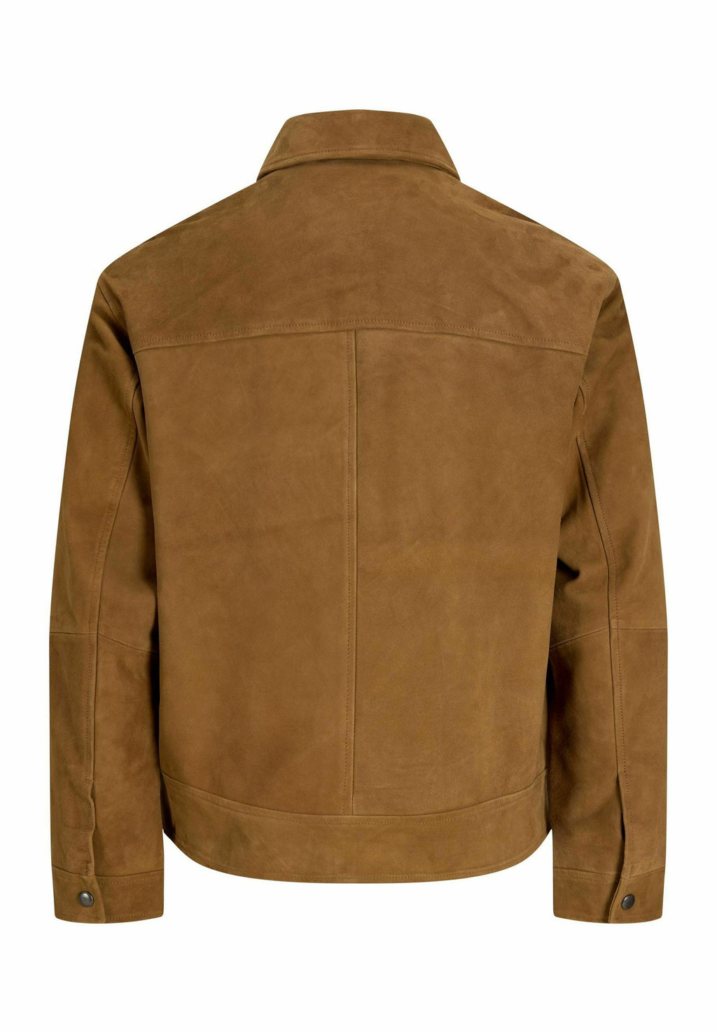 Leather jacket - cognac