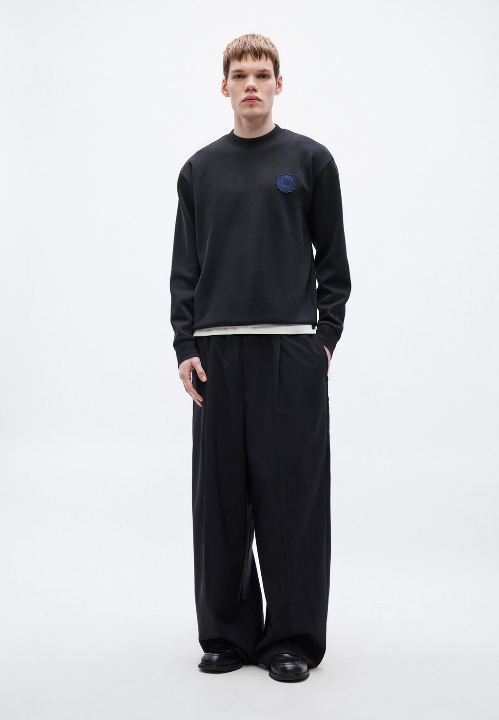 VARSITY - Sweatshirt - black
