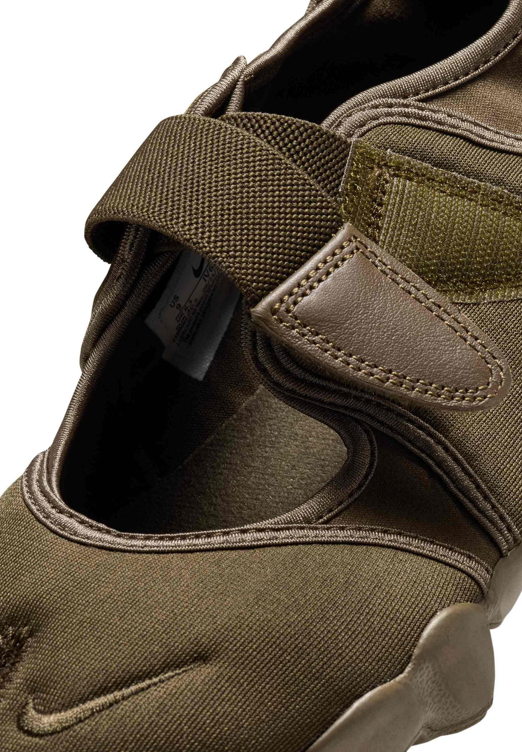 AIR RIFT - Ankle strap ballet pumps - dk hazel/shimmer