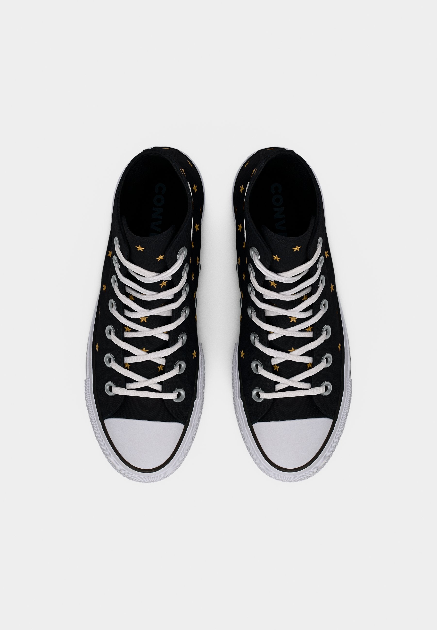 CHUCK TAYLOR ALL STAR LIFT - Bilekli spor ayakkabı - siyah/bal rengi/beyaz