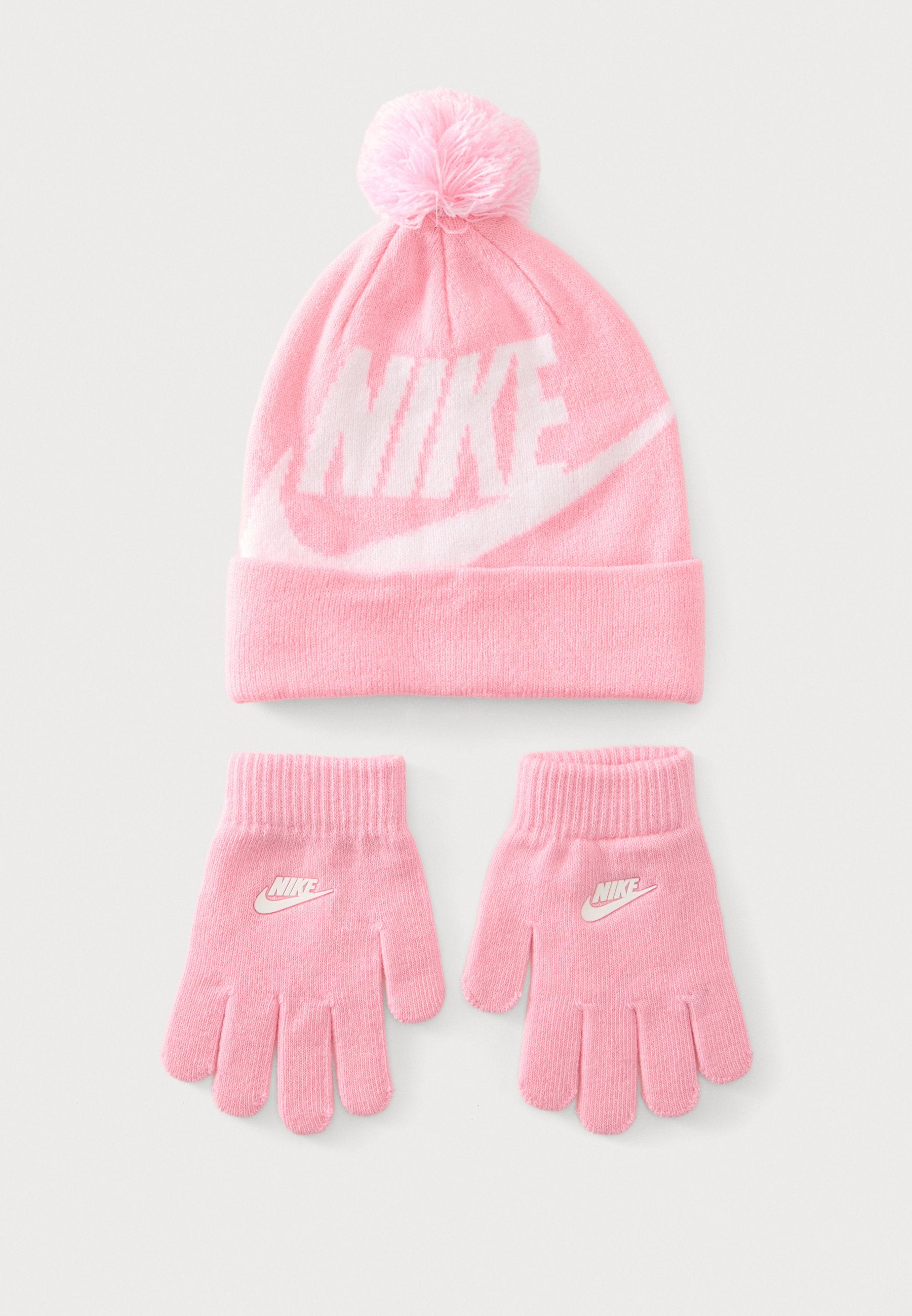 NAN POM BEANIE UNISEX SET - Gloves - pink