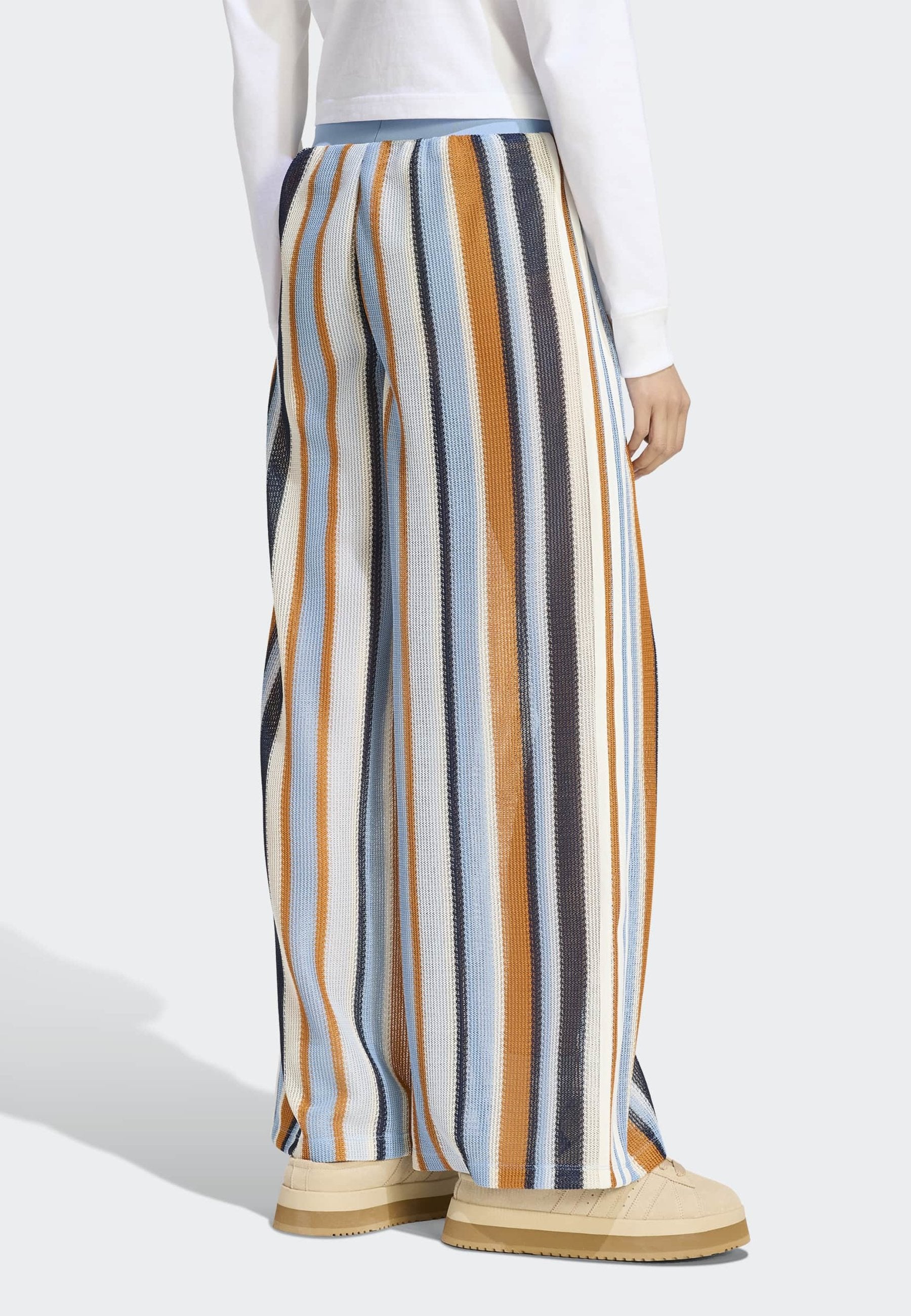 SUMMER GLOW KNITTED FIREBIRD - Trousers - multicolor/ash blue