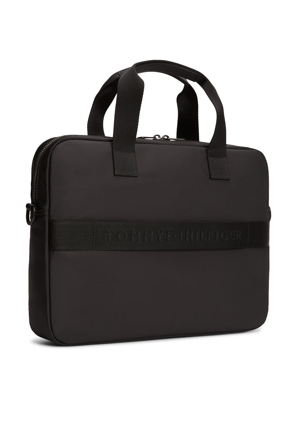 METAL LOGO LAPTOP BAG - Laptop bag - black