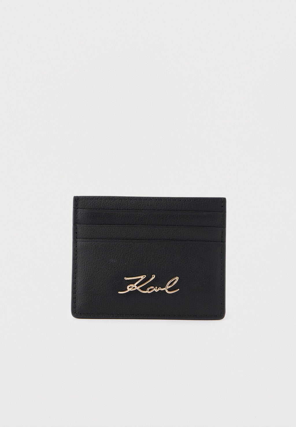SIGNATURE CARD HOLDER - Wallet - black/gold-coloured