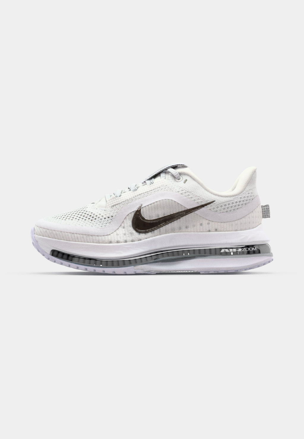 PEGASUS PREMIUM - Road running shoes - white/metallic silver