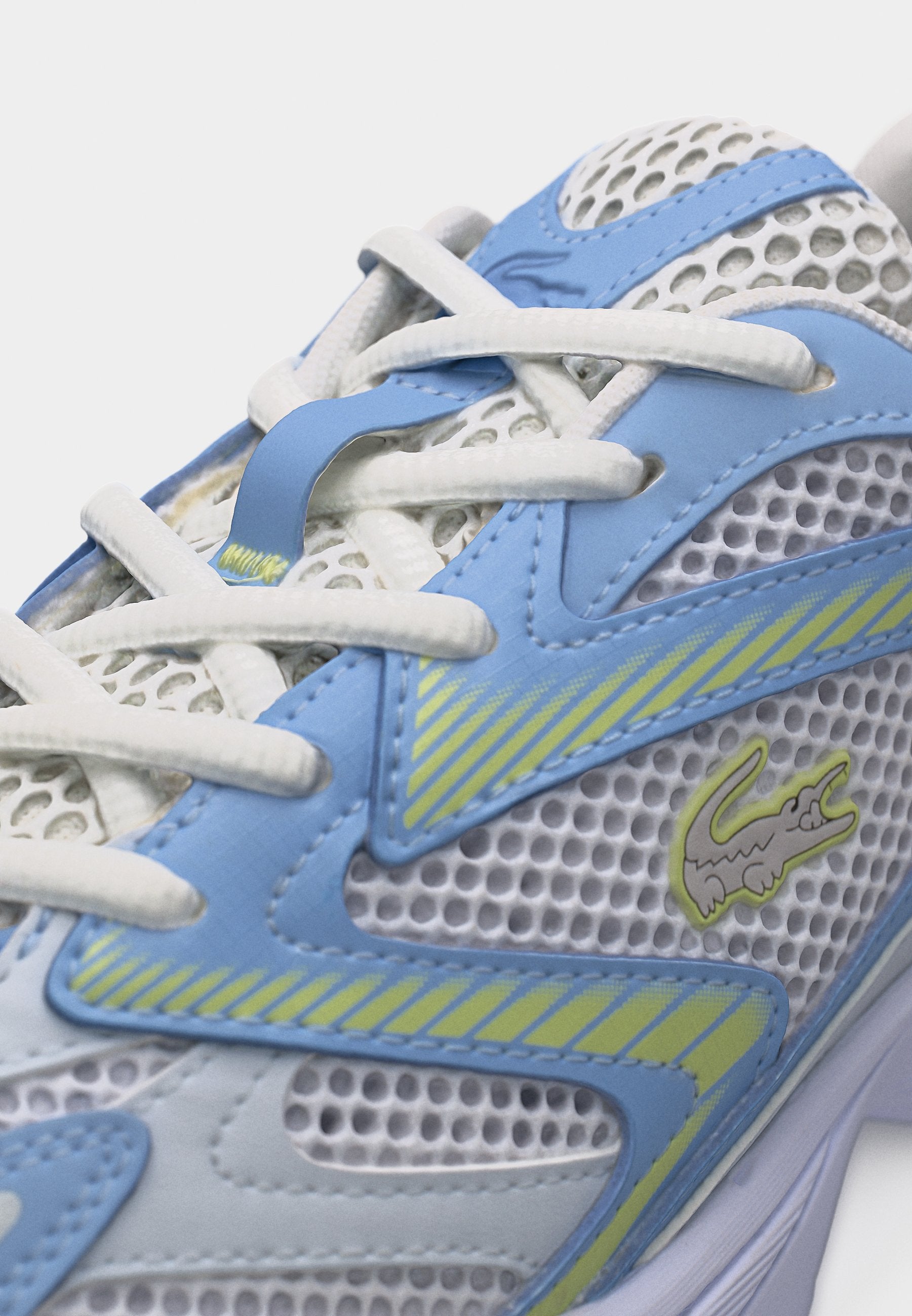 JUNIOR L003 NEO SHOT LACES UNISEX - Trainers - white/light blue