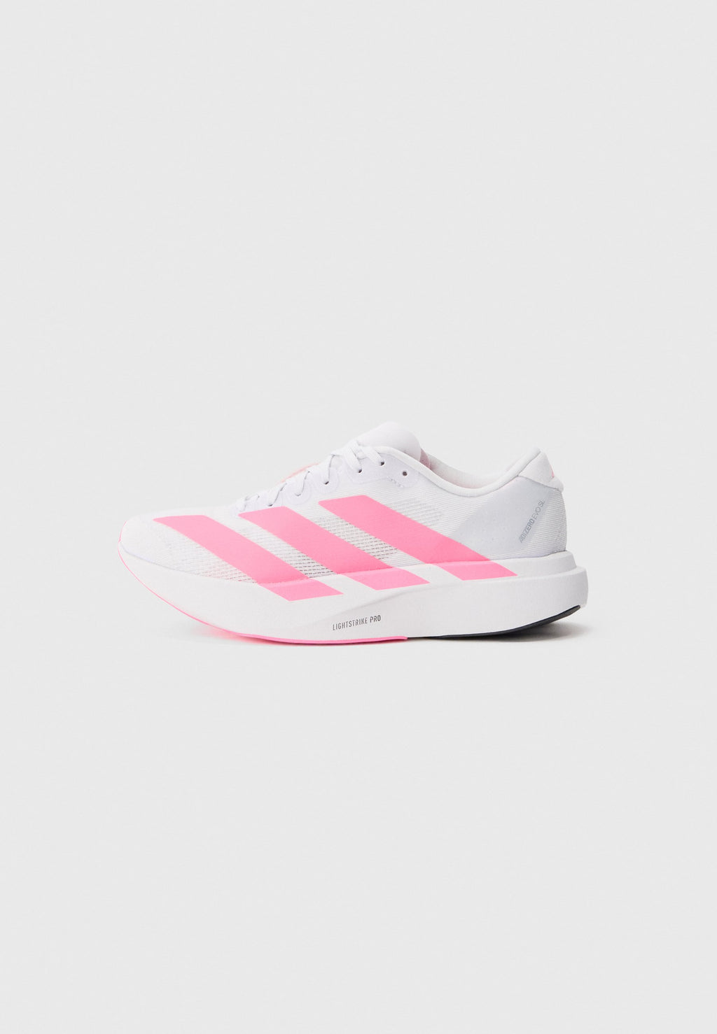 ADIZERO EVO SL J UNISEX - Road running shoes - dash grey/lucid pink/core black