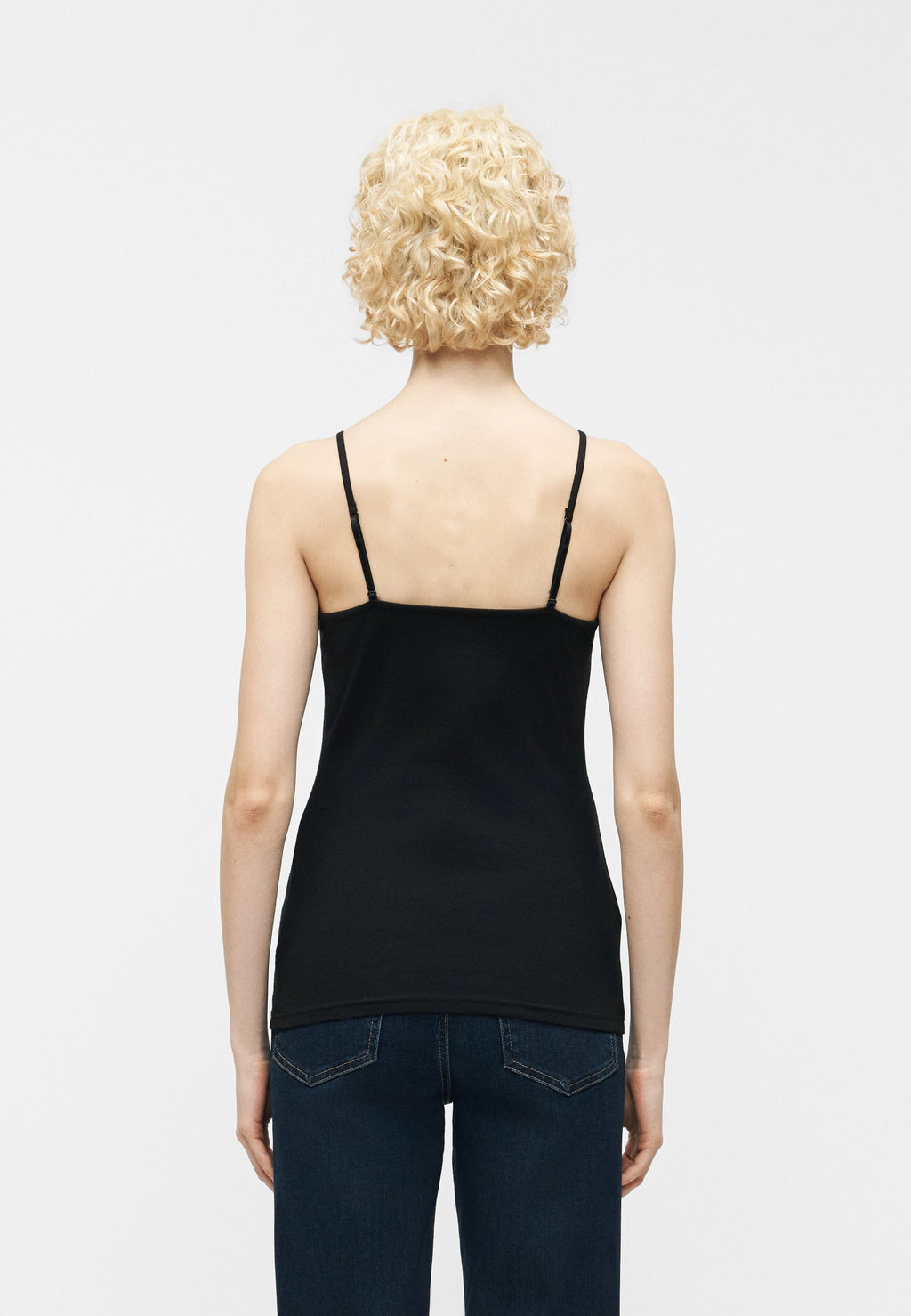 FITTED CAMI 3 PACK - Top - black