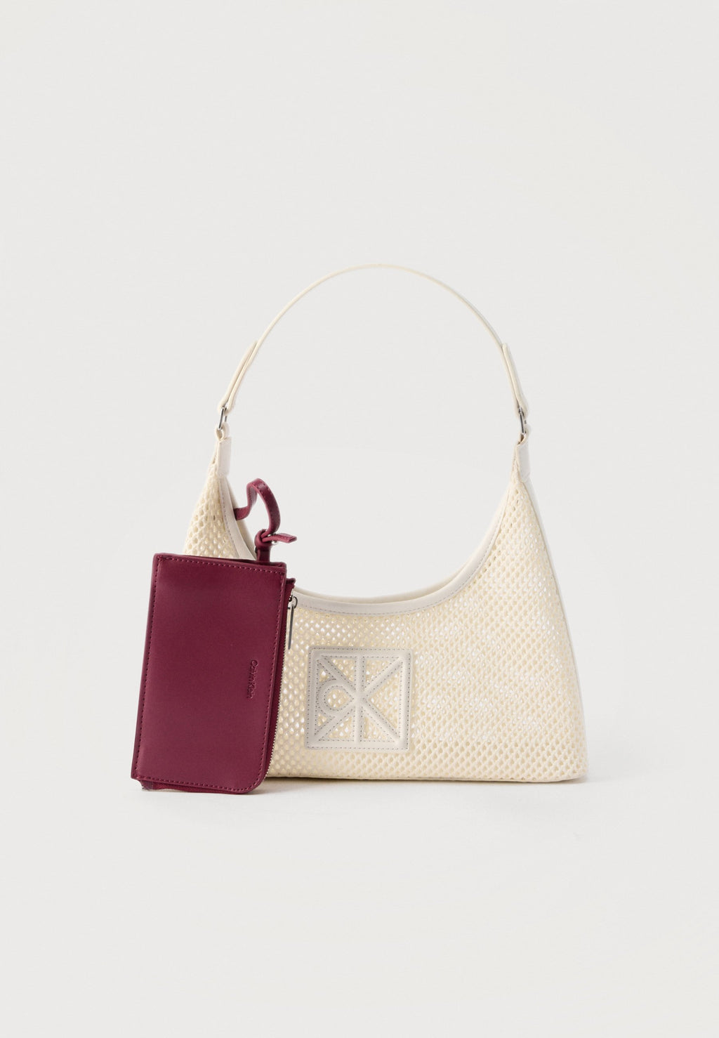 EMBLEM SHOULDER - Handbag - white alyssum
