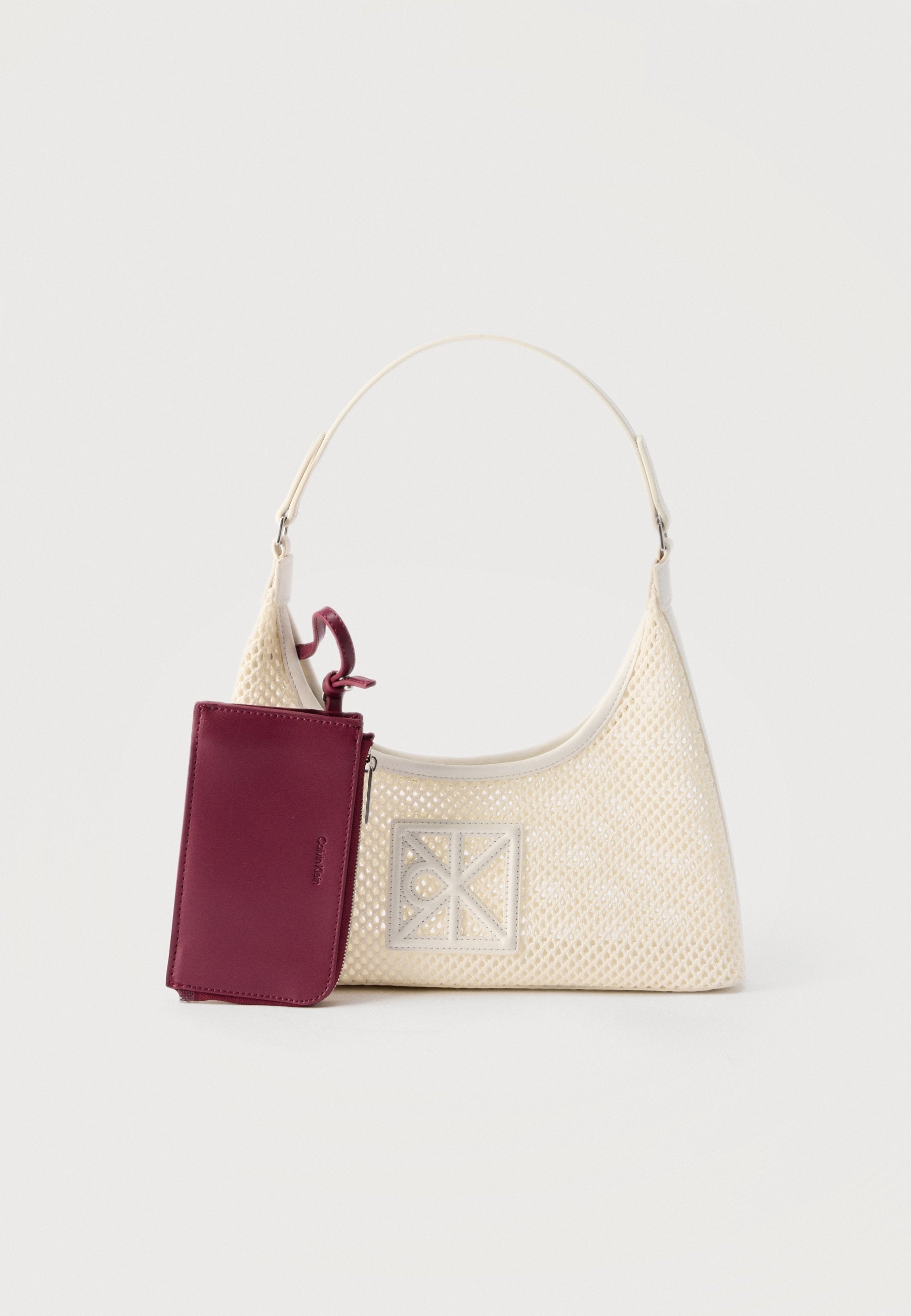 EMBLEM SHOULDER - Handbag - white alyssum