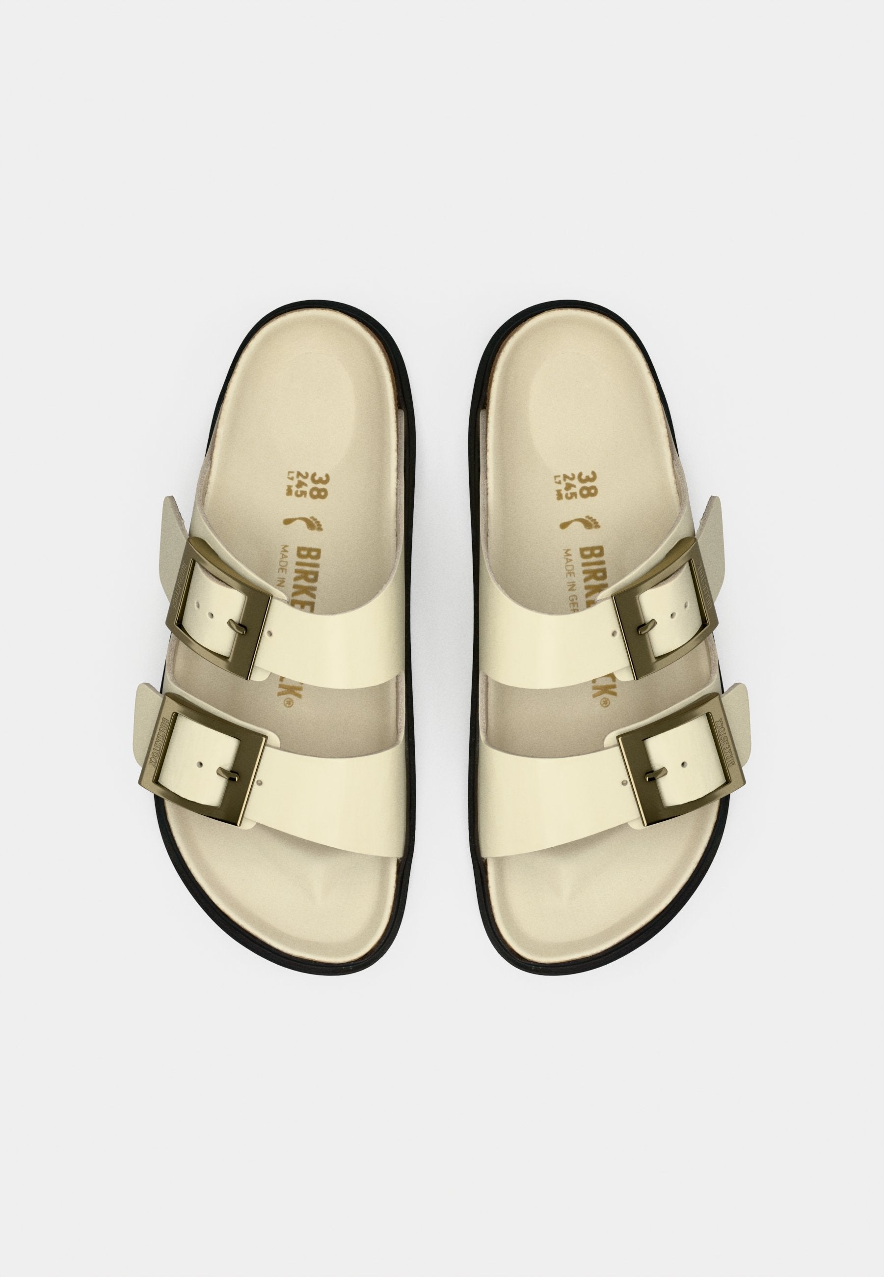 ARIZONA DB LENA HS ECRU HEX CUPSOLEN REGULAR - Sandals - ecru