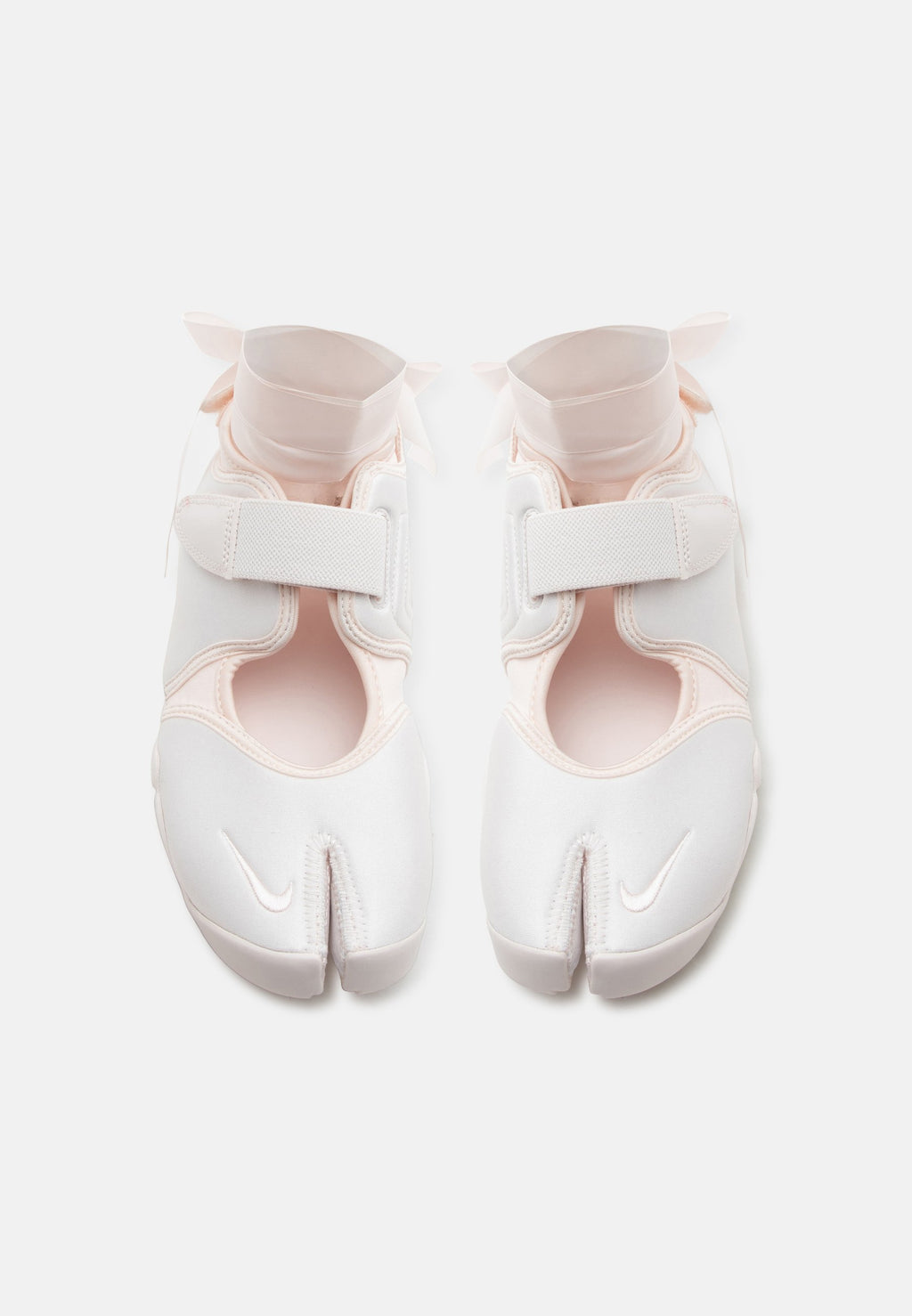 AIR RIFT - Ankle strap ballet pumps - light soft pink/pale ivory