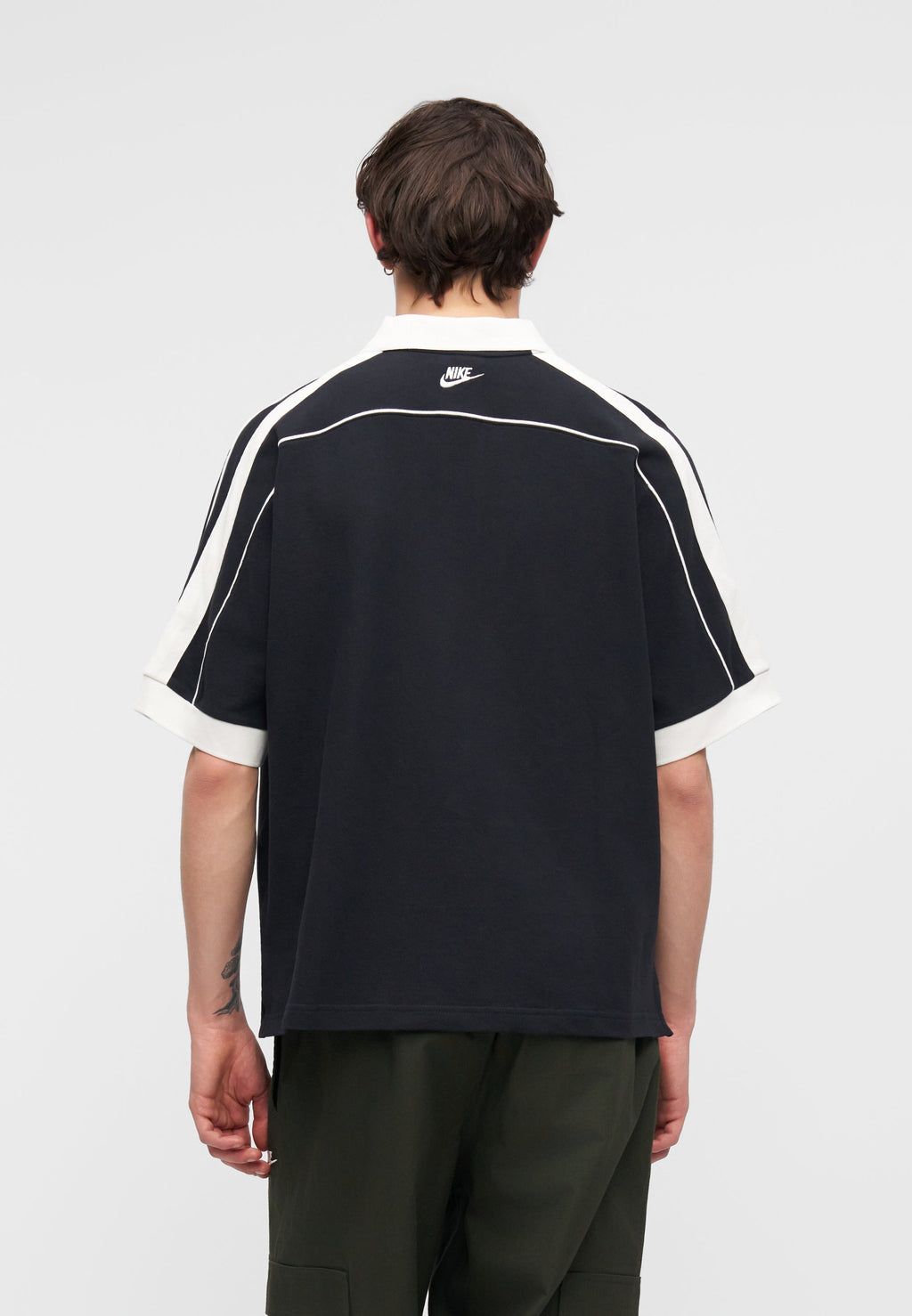 CLUB FUTBOL - Polo - noir/voile