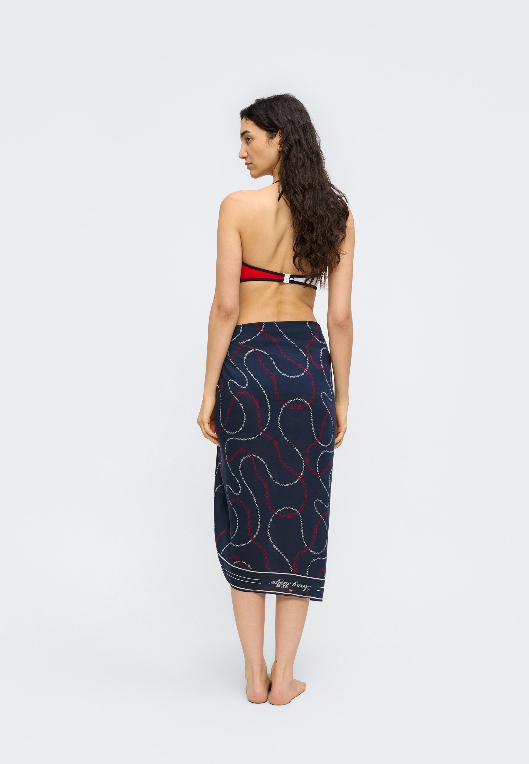 COVER UPS PAREO - Beach accessory - navy