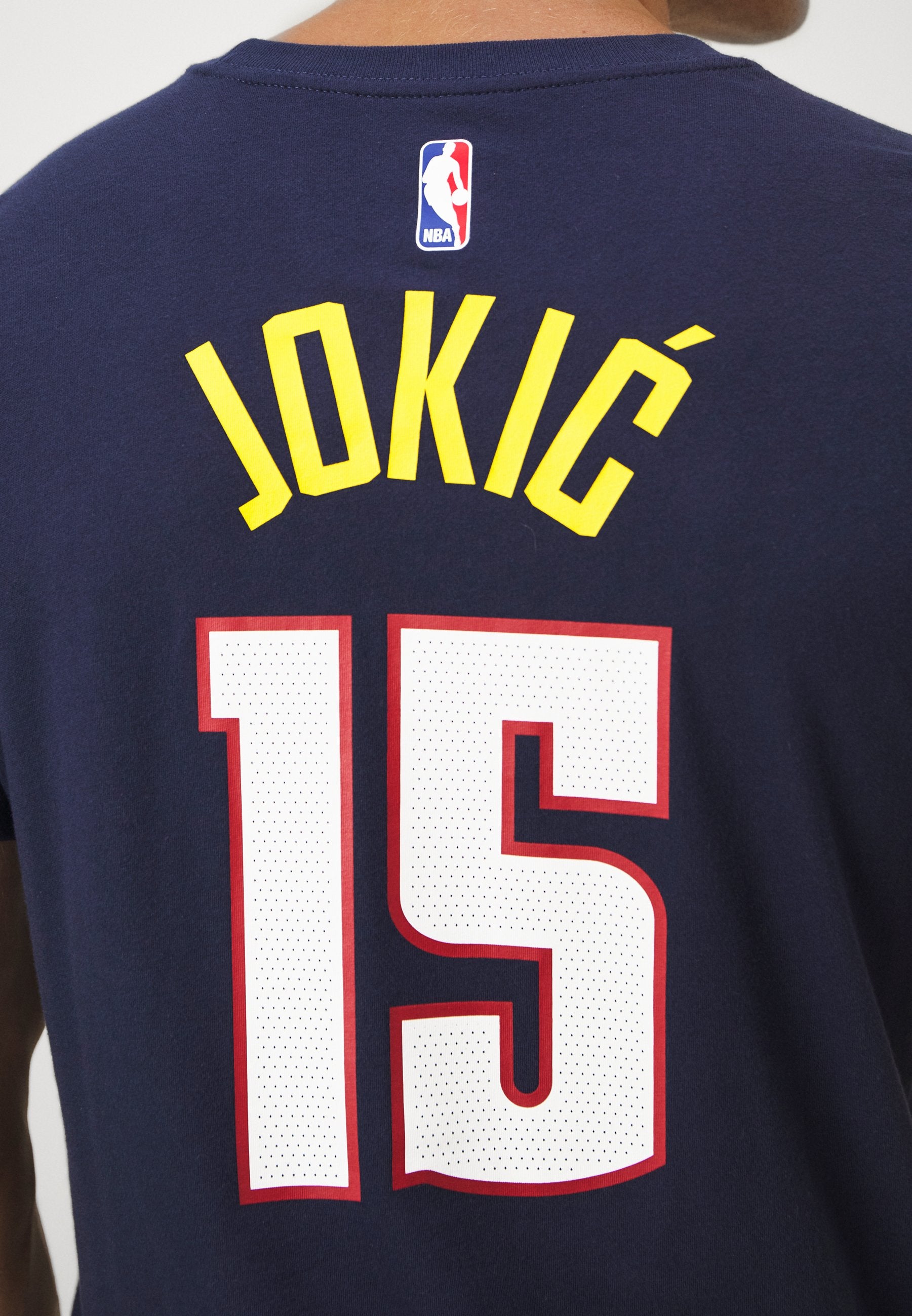 NBA DENVER NUGGETS NIKOLA JOKIC NAME AND NUMBER TEE - NBA jersey - college navy/jokic nikola