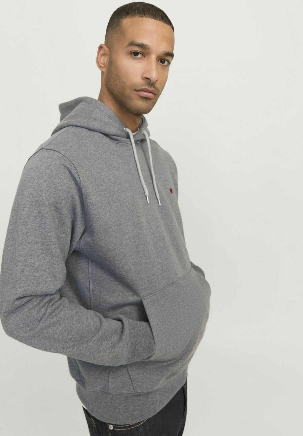 RDD Printed - Hoodie - grey melange