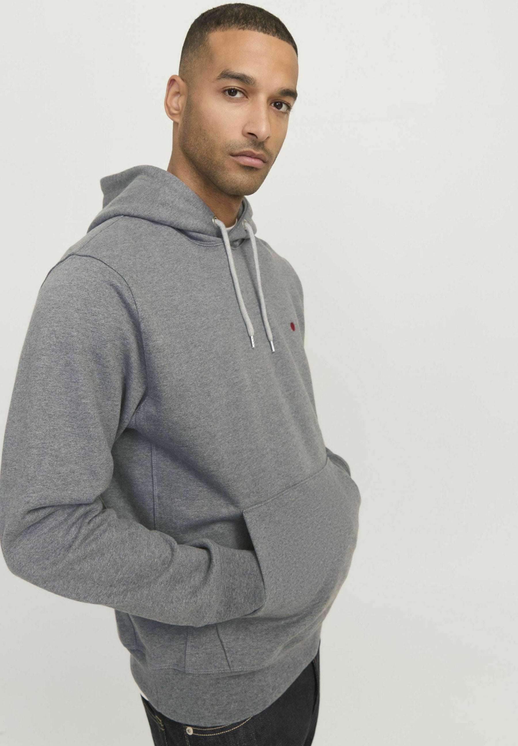 RDD Printed - Hoodie - grey melange