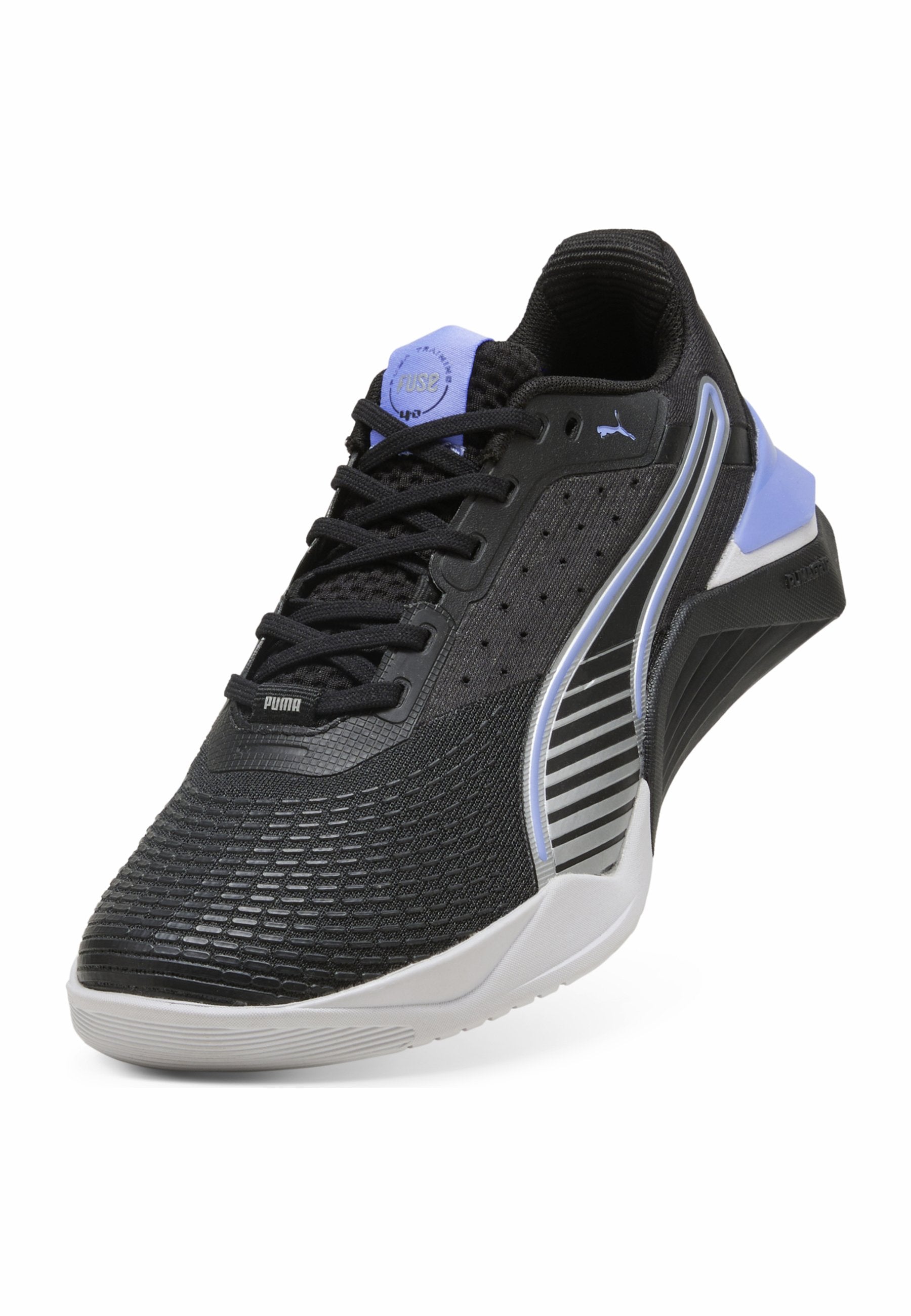 FUSE 4.0 WNS - Training shoe - black-intense lavender- silver