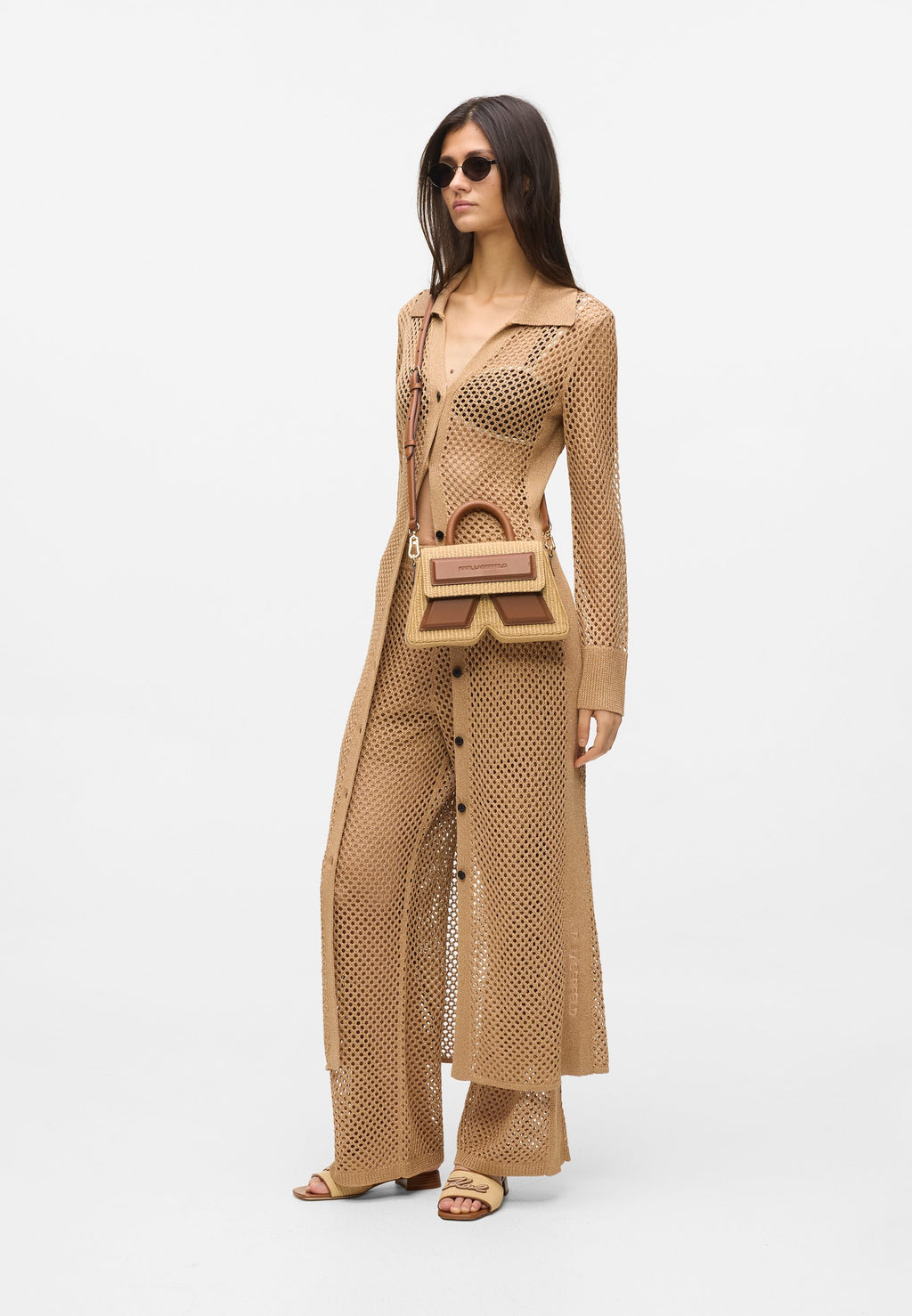 IKON - Handbag - natural-tan