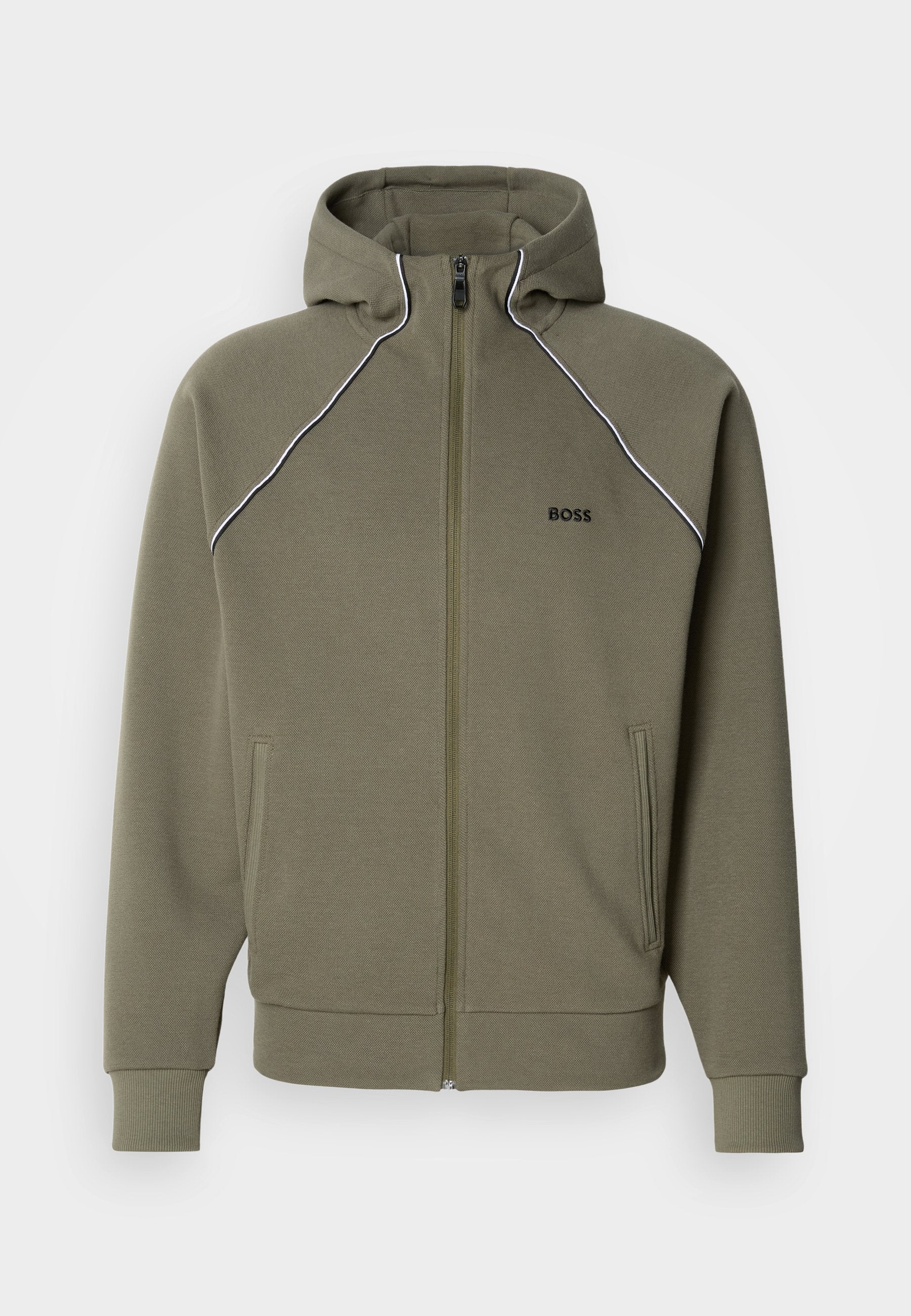 JOIN SAGGY - Zip-up sweatshirt - olive