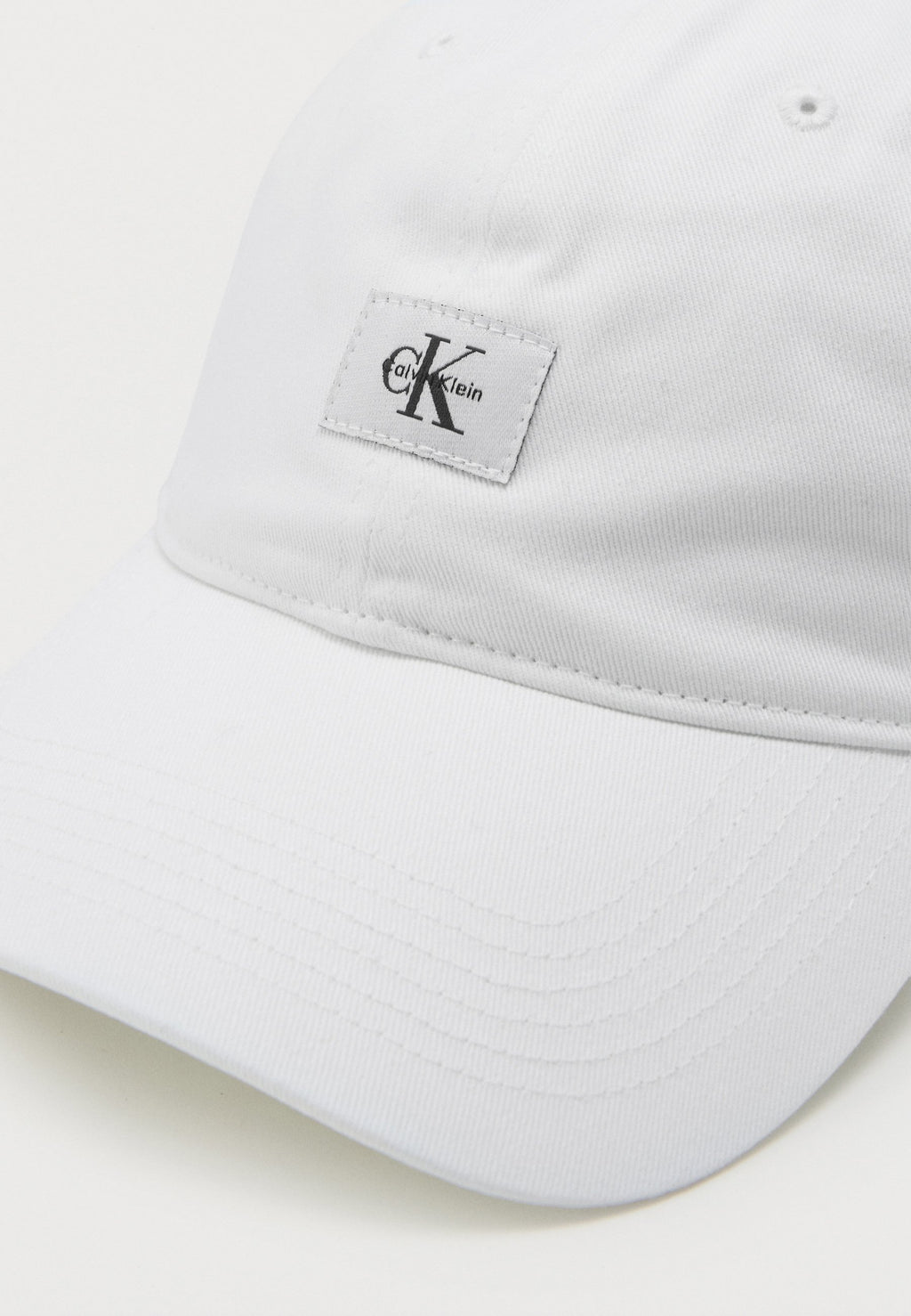 MONOLOGO PATCH UNISEX - Cap - bright white