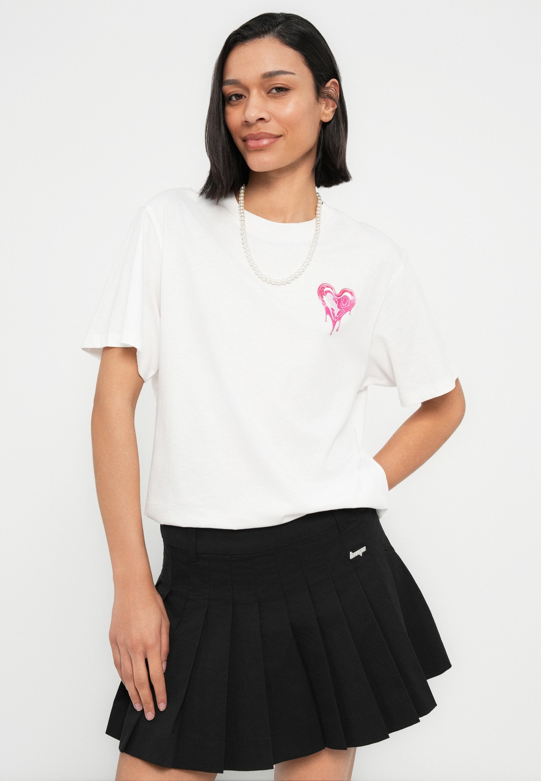 TEE VINTAGE - T-shirt imprimé - naturel