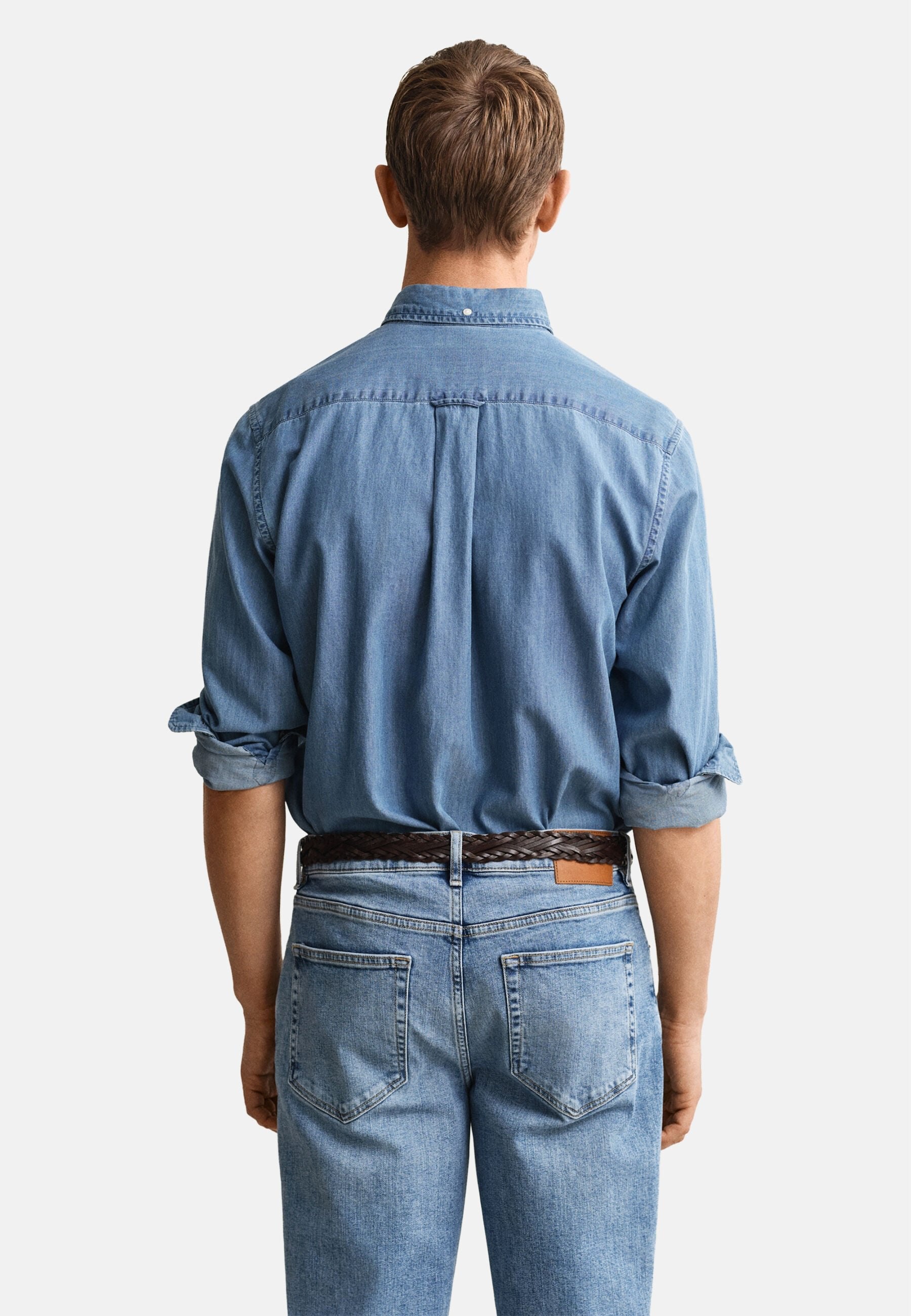 REGULAR FIT - Shirt - semi light blue