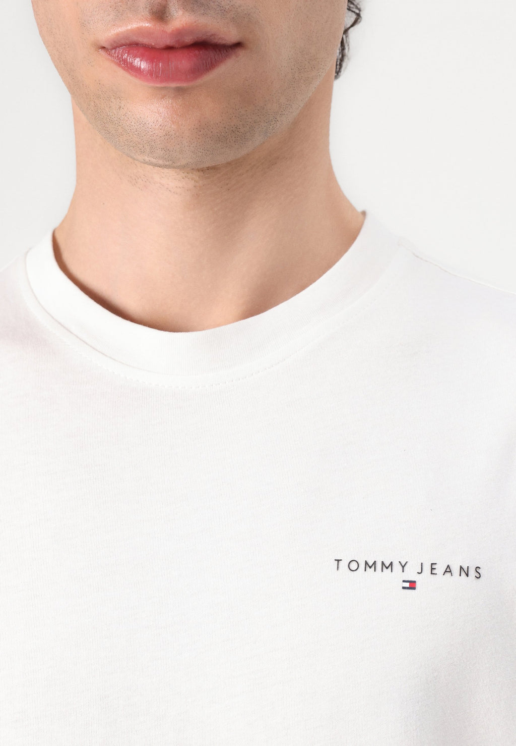 SLIM FIT - Basic T-shirt - ecru