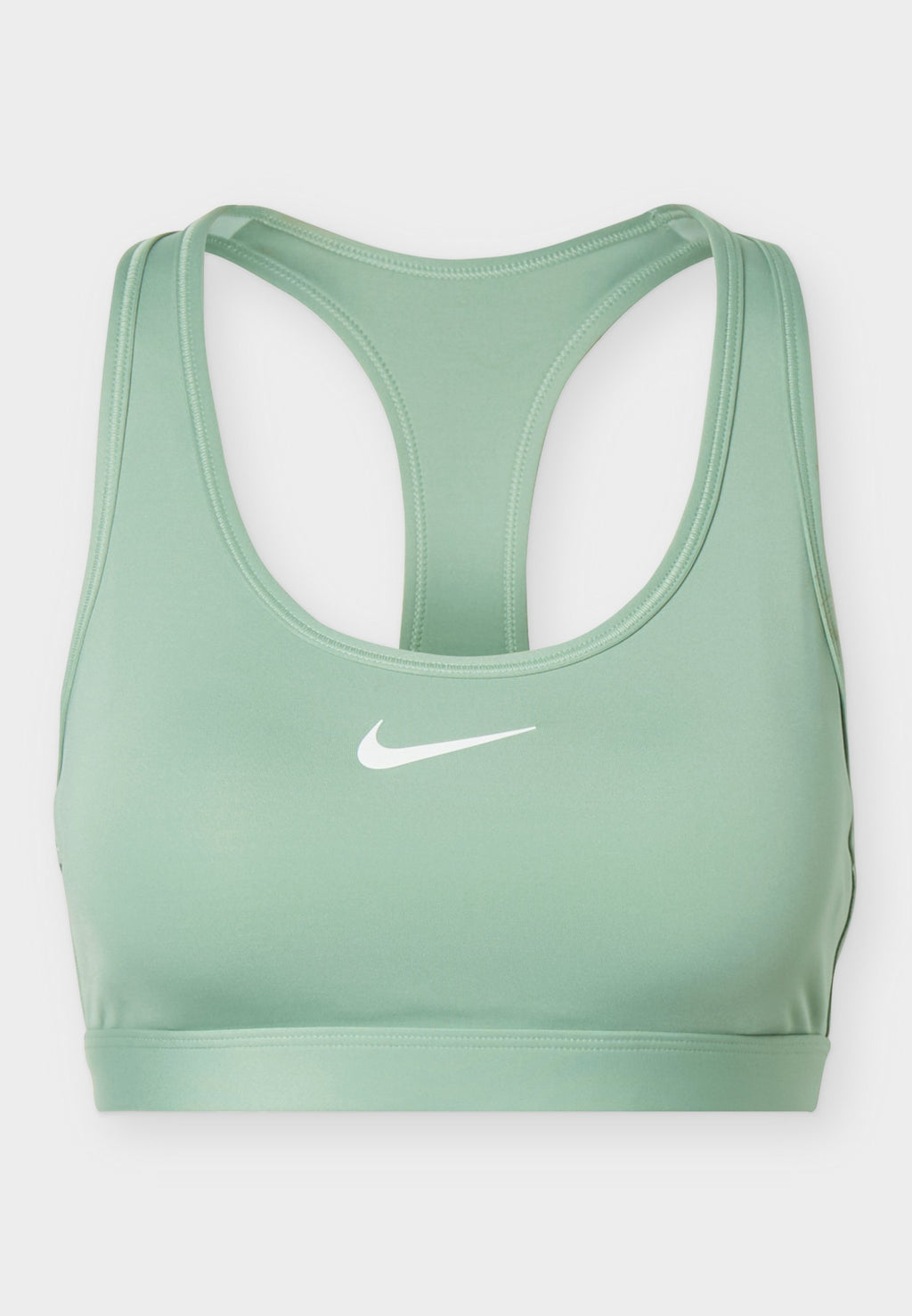 BRA - Medium support sports bra - steam/white