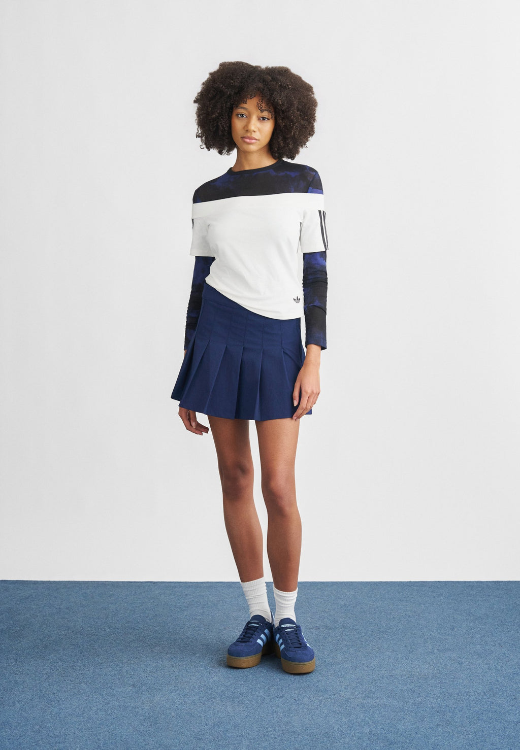 HANDBALL SPEZIAL BOLD W - Trainers - night indigo/clear sky/gum