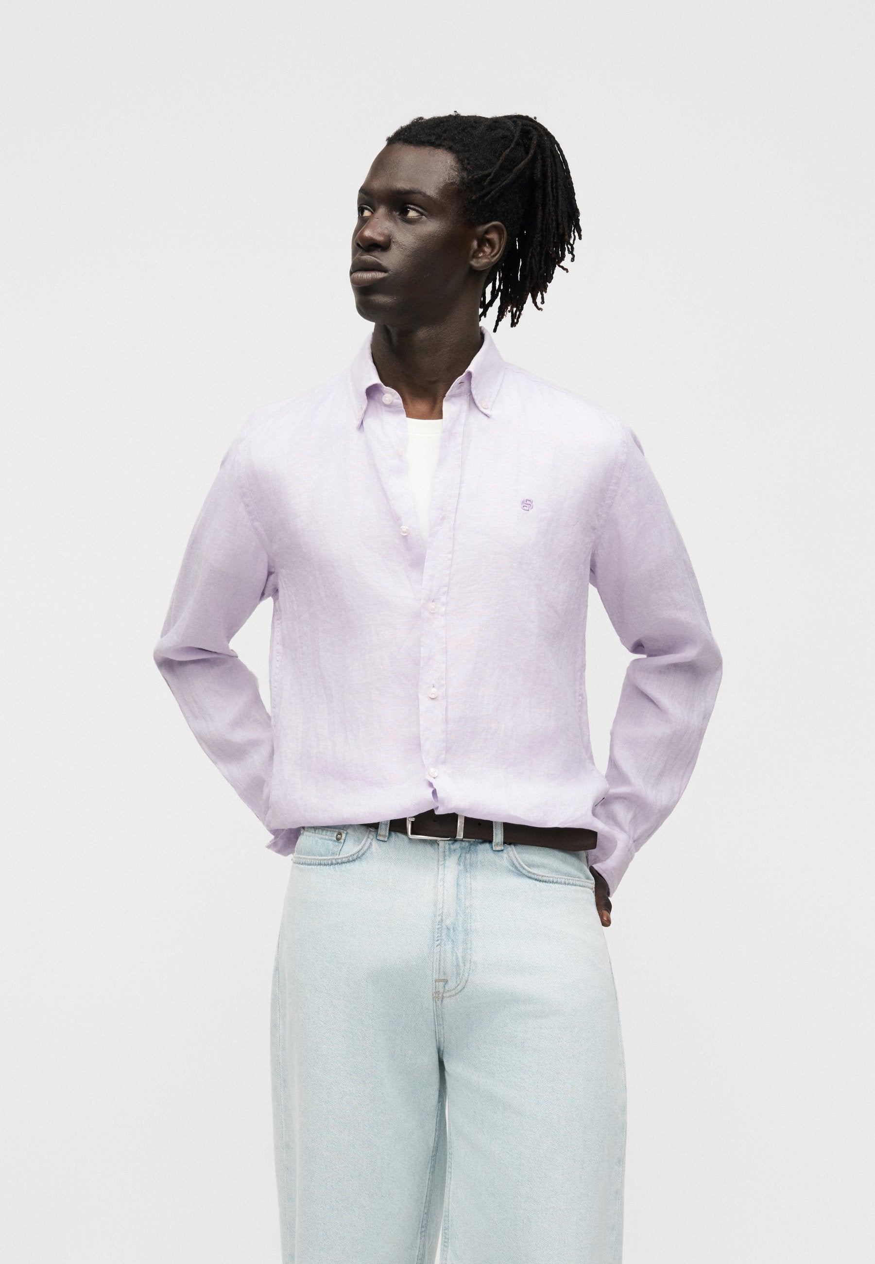 LIAM - Shirt - light pastel purple