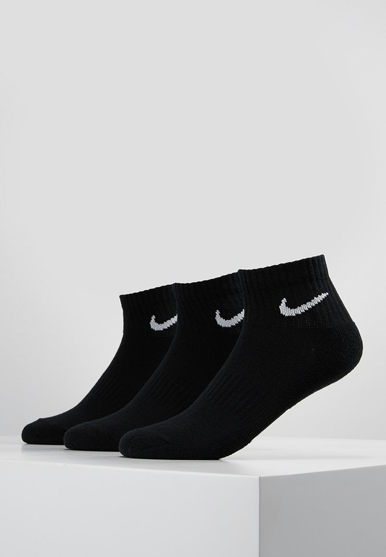 EVERYDAY CUSH 3 PACK UNISEX - جوارب رياضية - أسود/أبيض
